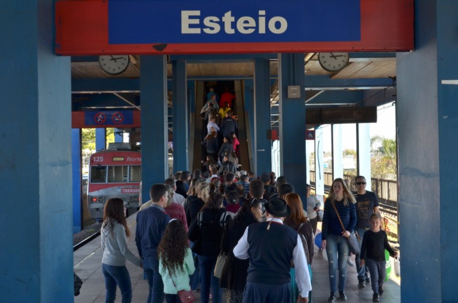Esteio negocia implantação de quiosques na estação da Trensurb