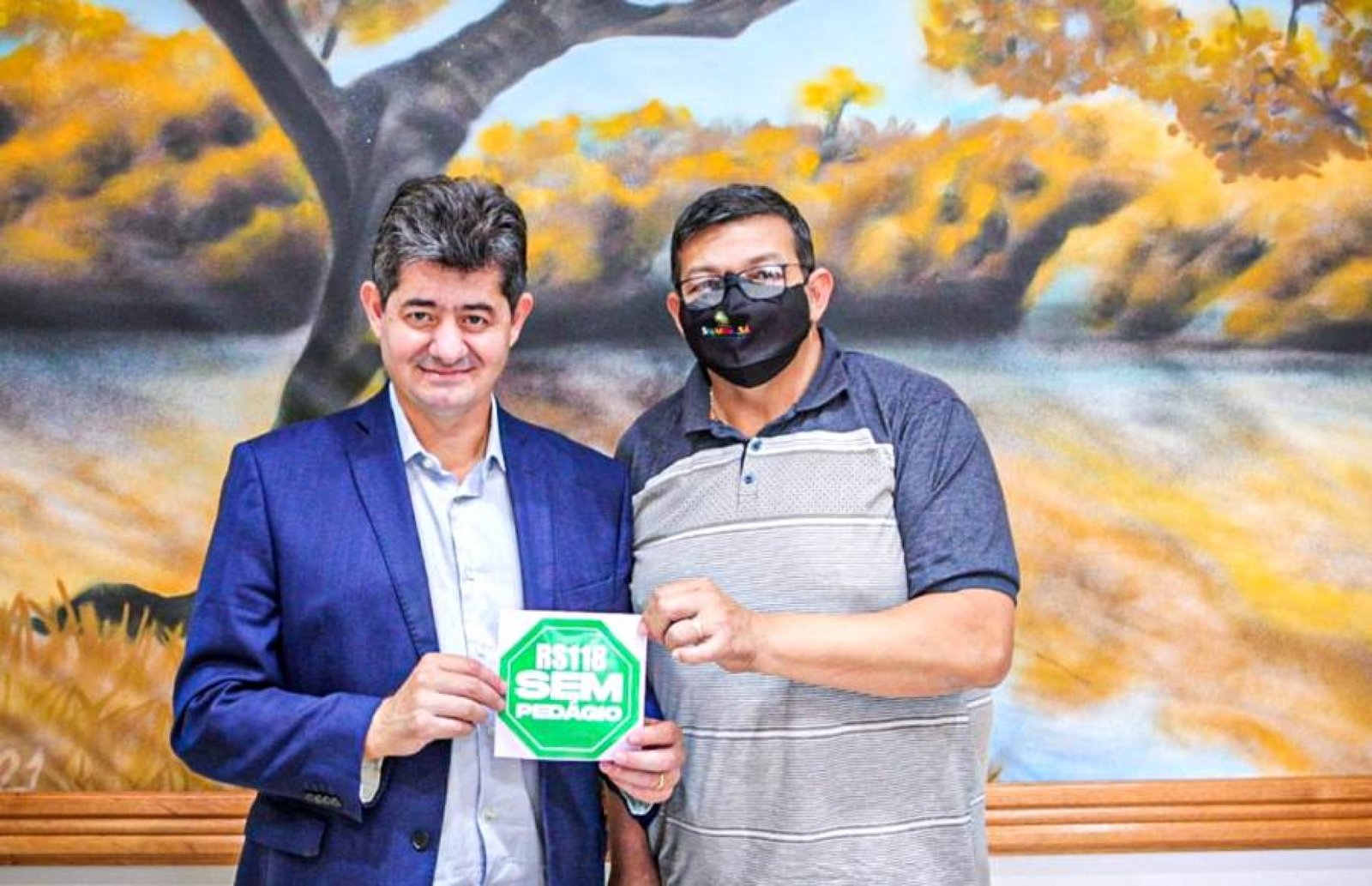 Segue a luta contra o pedágio na RS 118