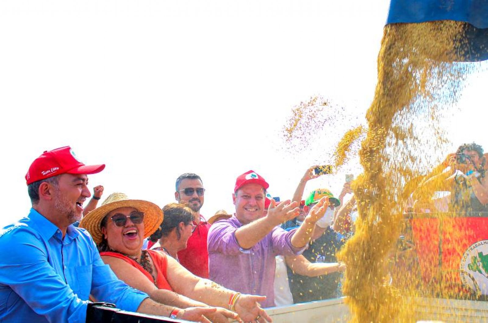 Realizada a Abertura da Colheita do Arroz Agroecológico em Nova Santa Rita