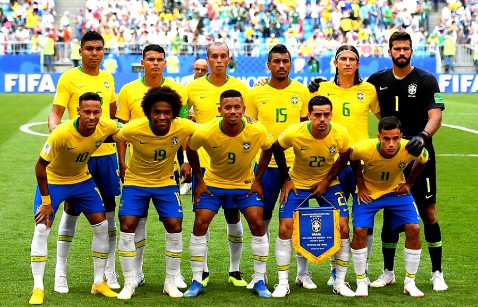 Brasil enfrentará Sérvia, Suíça e Camarões na Copa do Mundo