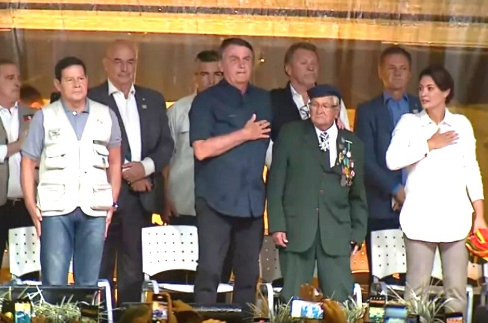 Presidente participou de inaugurações de obras no RS