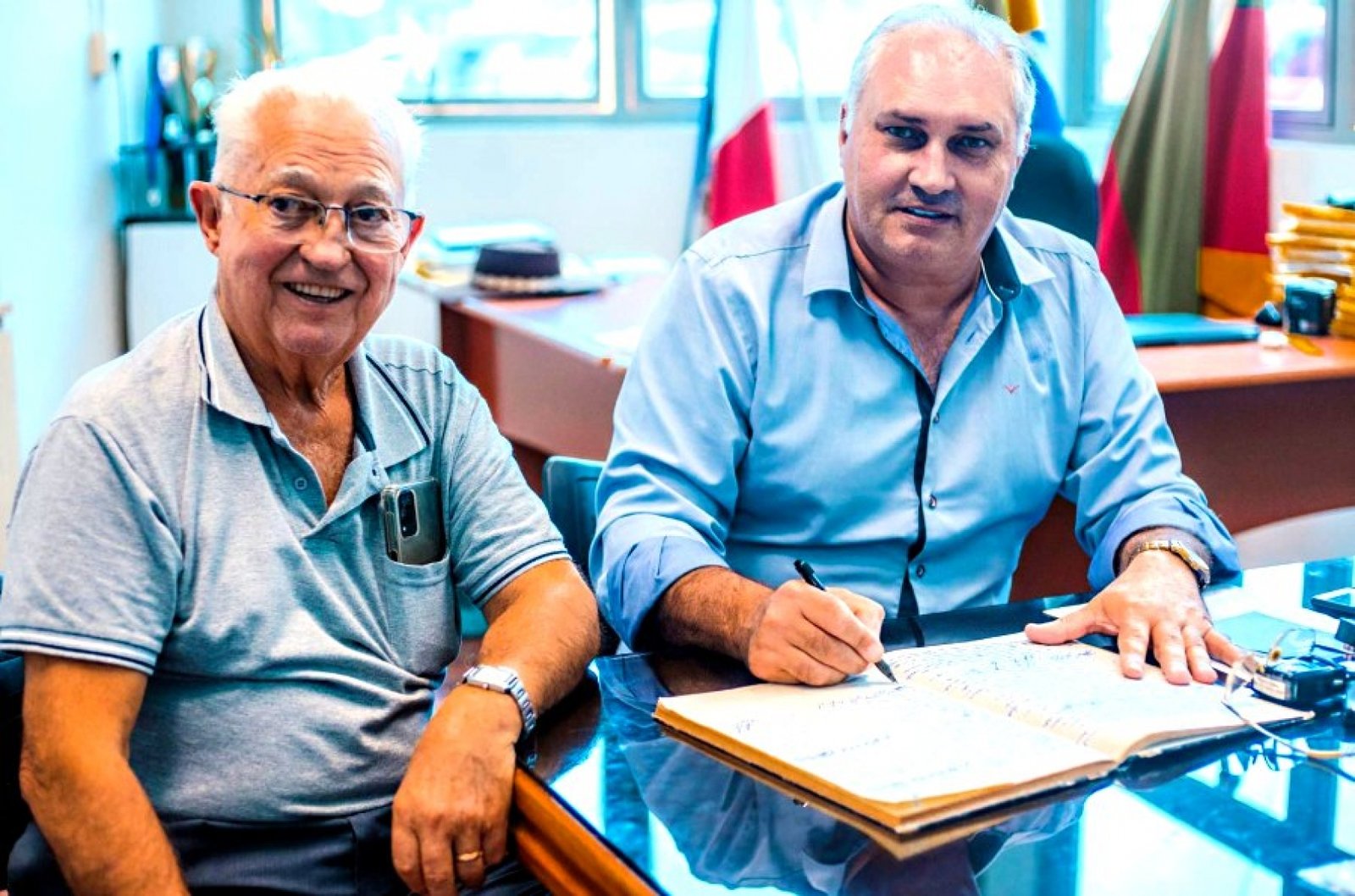 Alfredo viaja à Brasília e Oddone assume a prefeitura de Capela