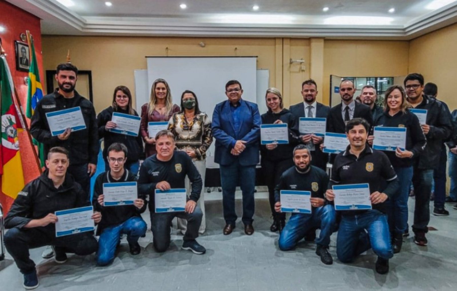 Município prestou homenagem à Polícia Civil da cidade