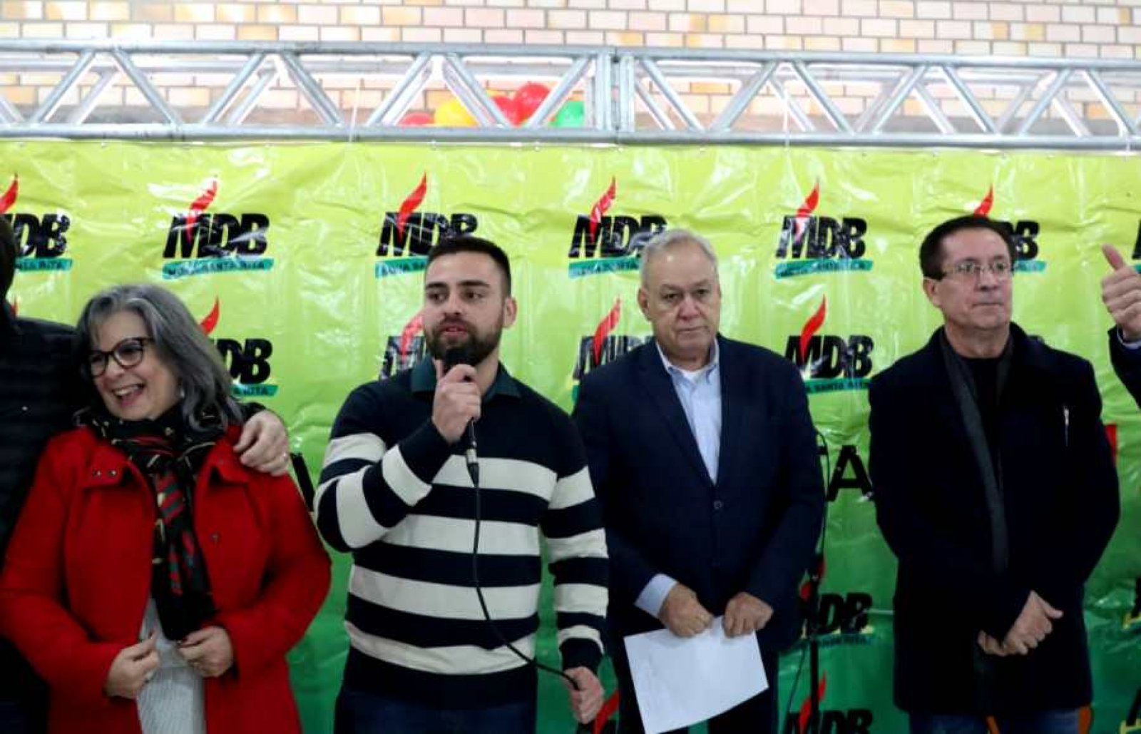 MDB de Nova Santa Rita realizou encontro com 500 filiados e simpatizantes