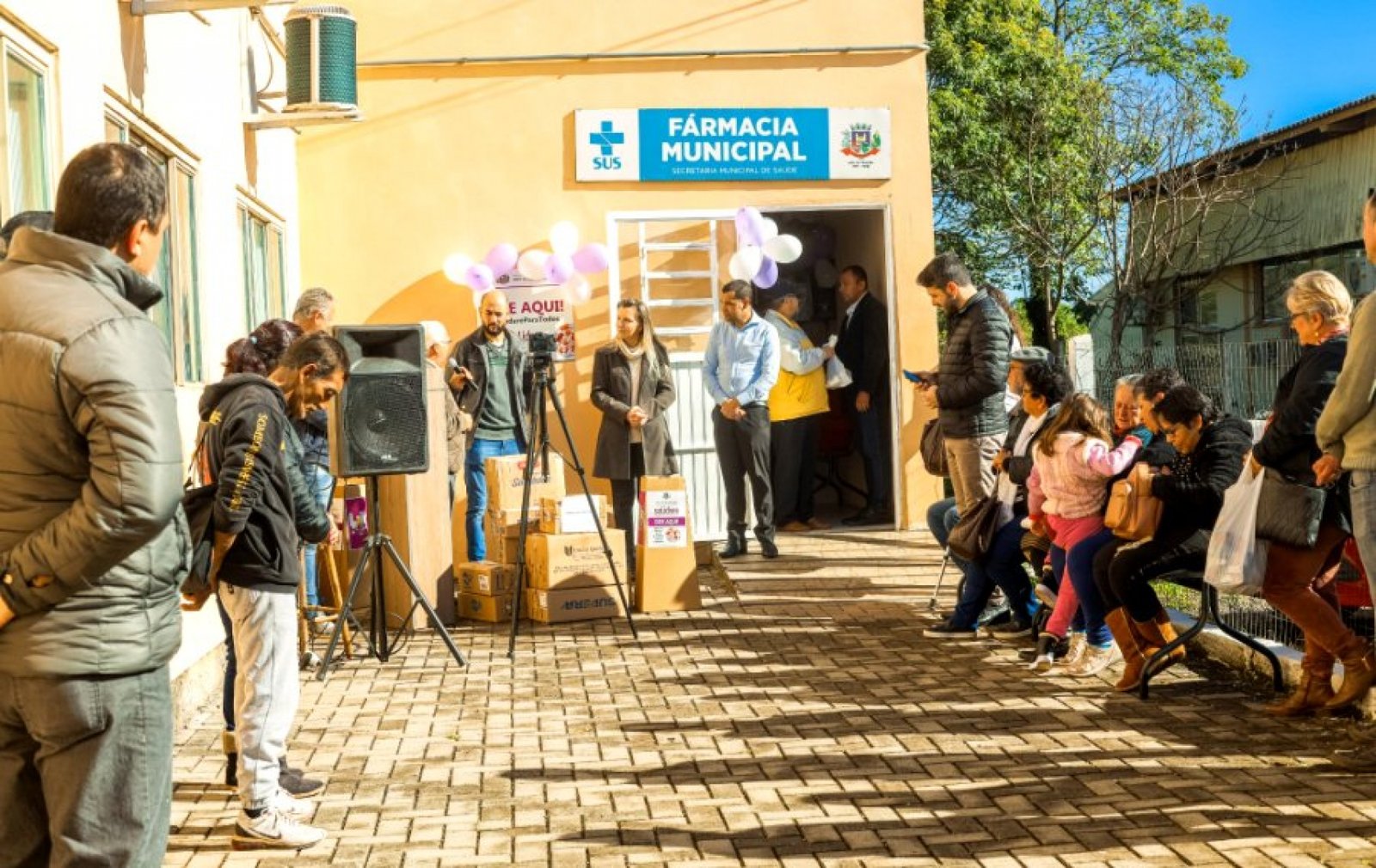 Farmácia Solidária é inaugurada em Capela de Santana