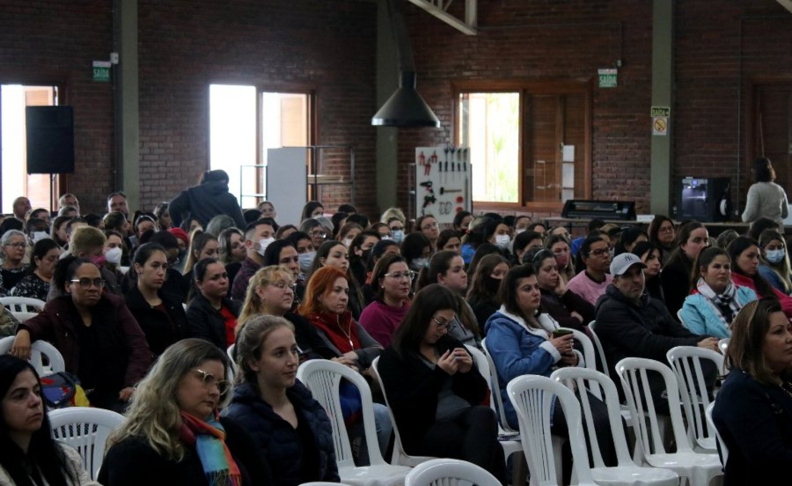 Mais de 300 professores de Nova Santa Rita participaram do evento de capacitação Maker