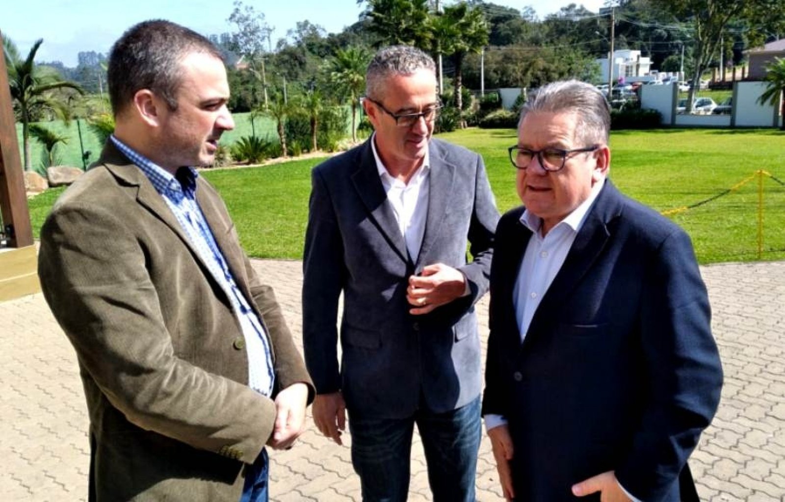 Governador Ranolfo Vieira Júnior visitou Montenegro