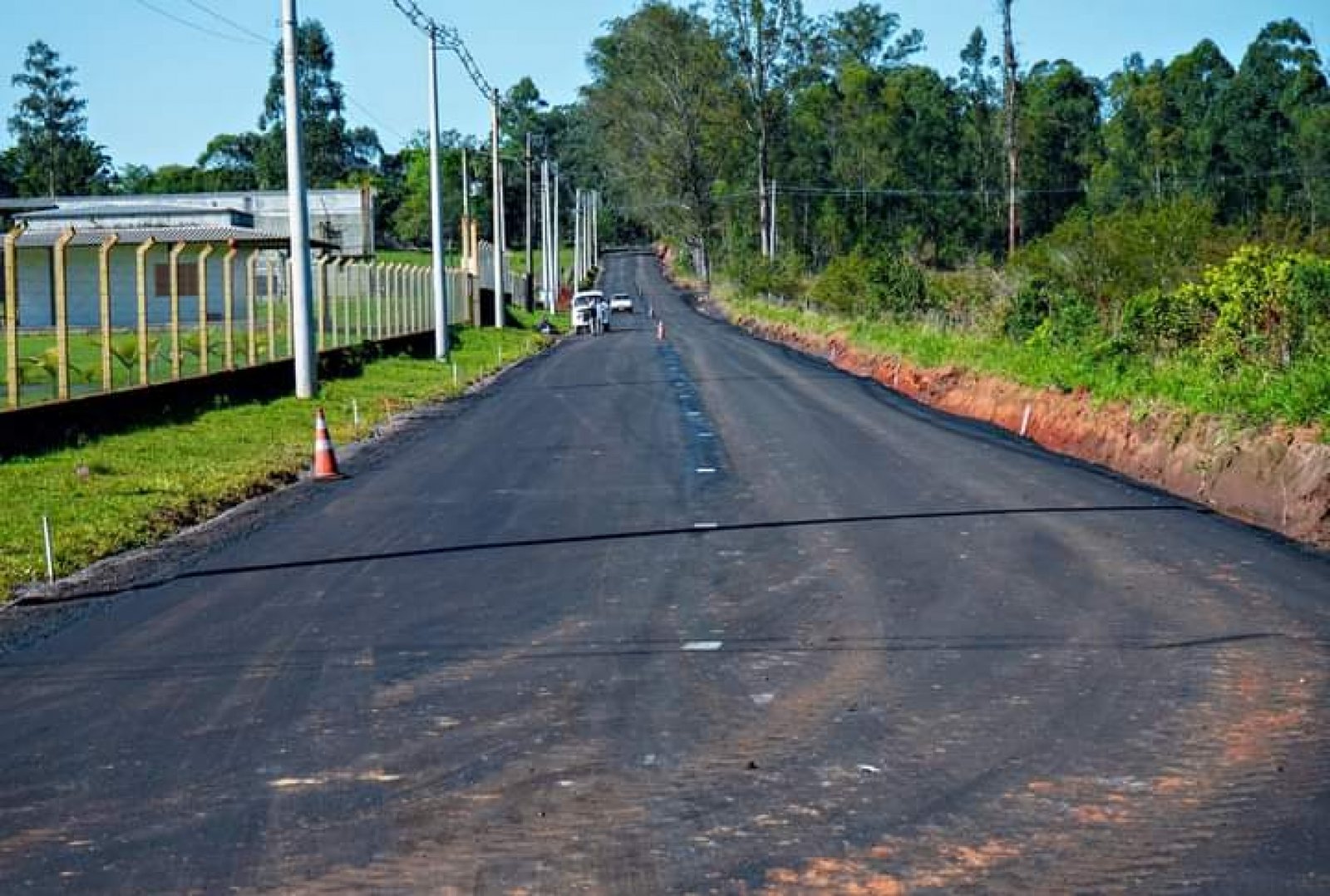 Concluído o asfalto na Rodovia Transaçoriana
