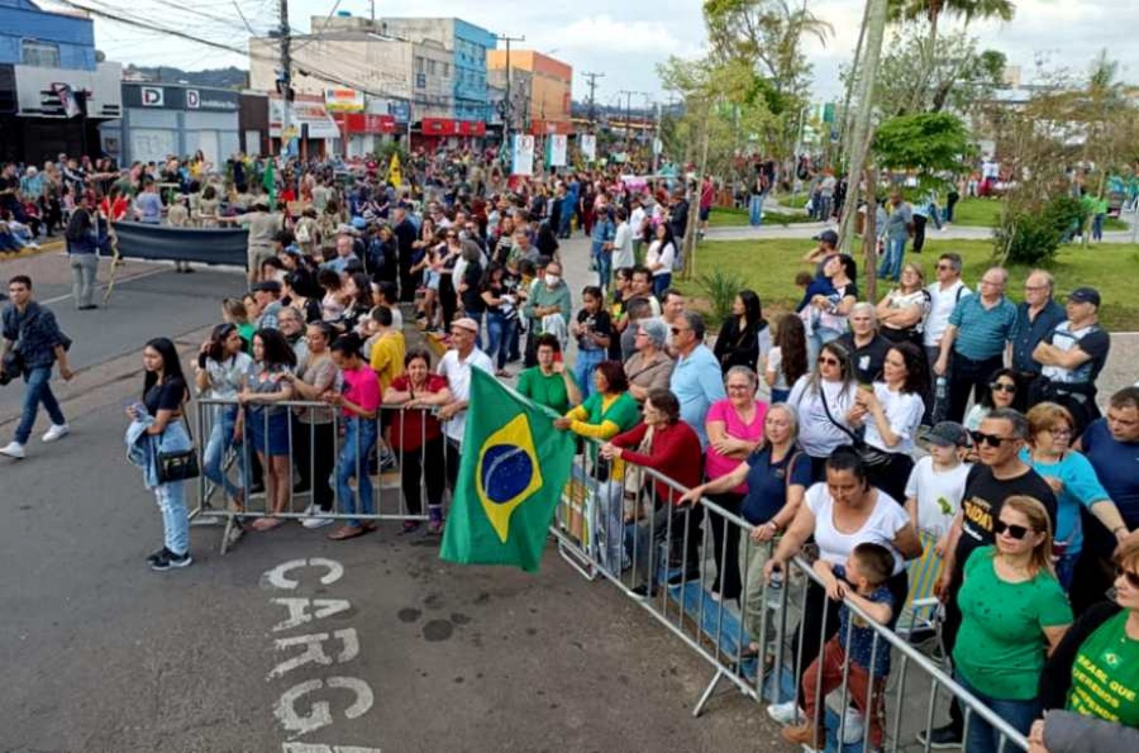 Show de patriotismo em Sapucaia do Sul