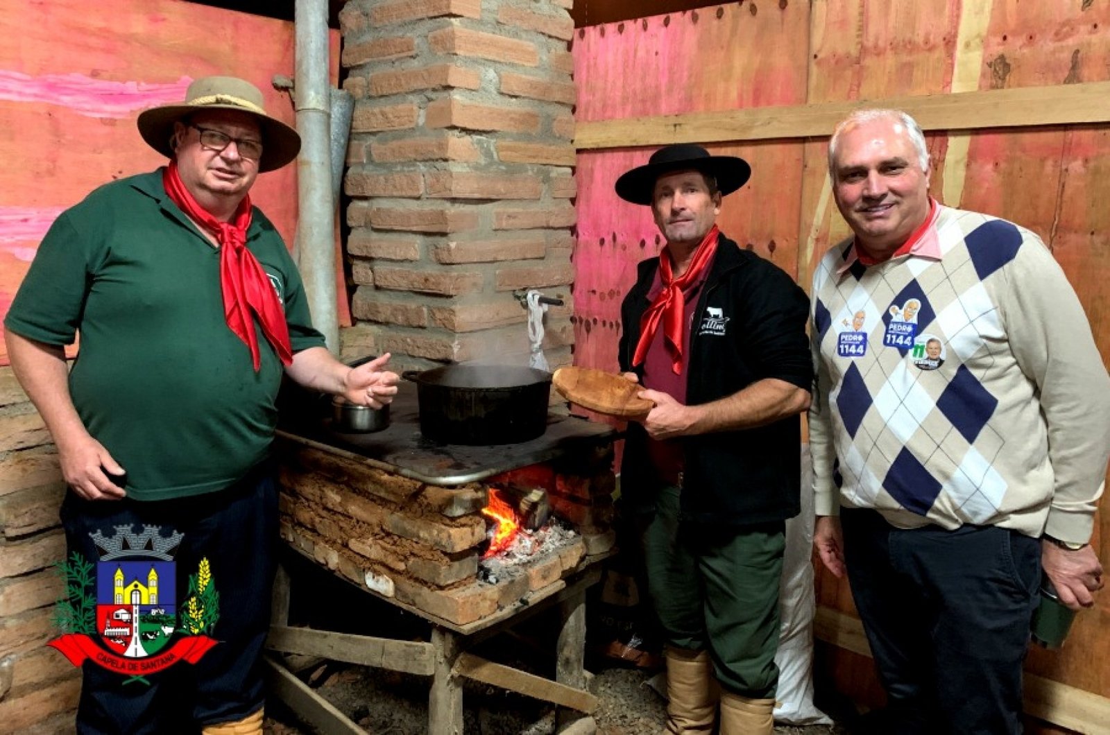 Concurso de Boia Campeira com os piquetes de Capela de Santana