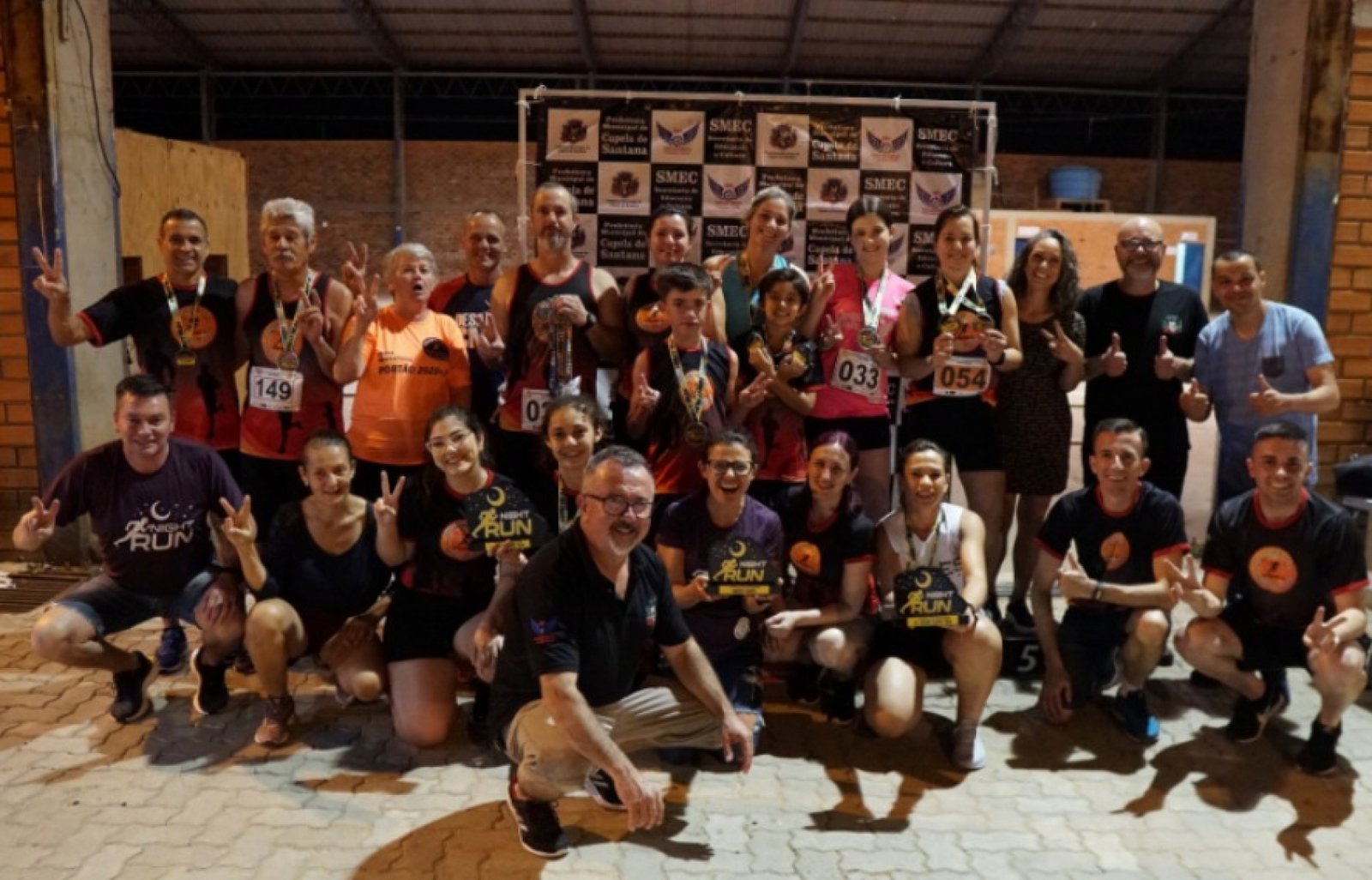 Capela de Santana foi sede de etapa da Rústica de Corridas Noturnas