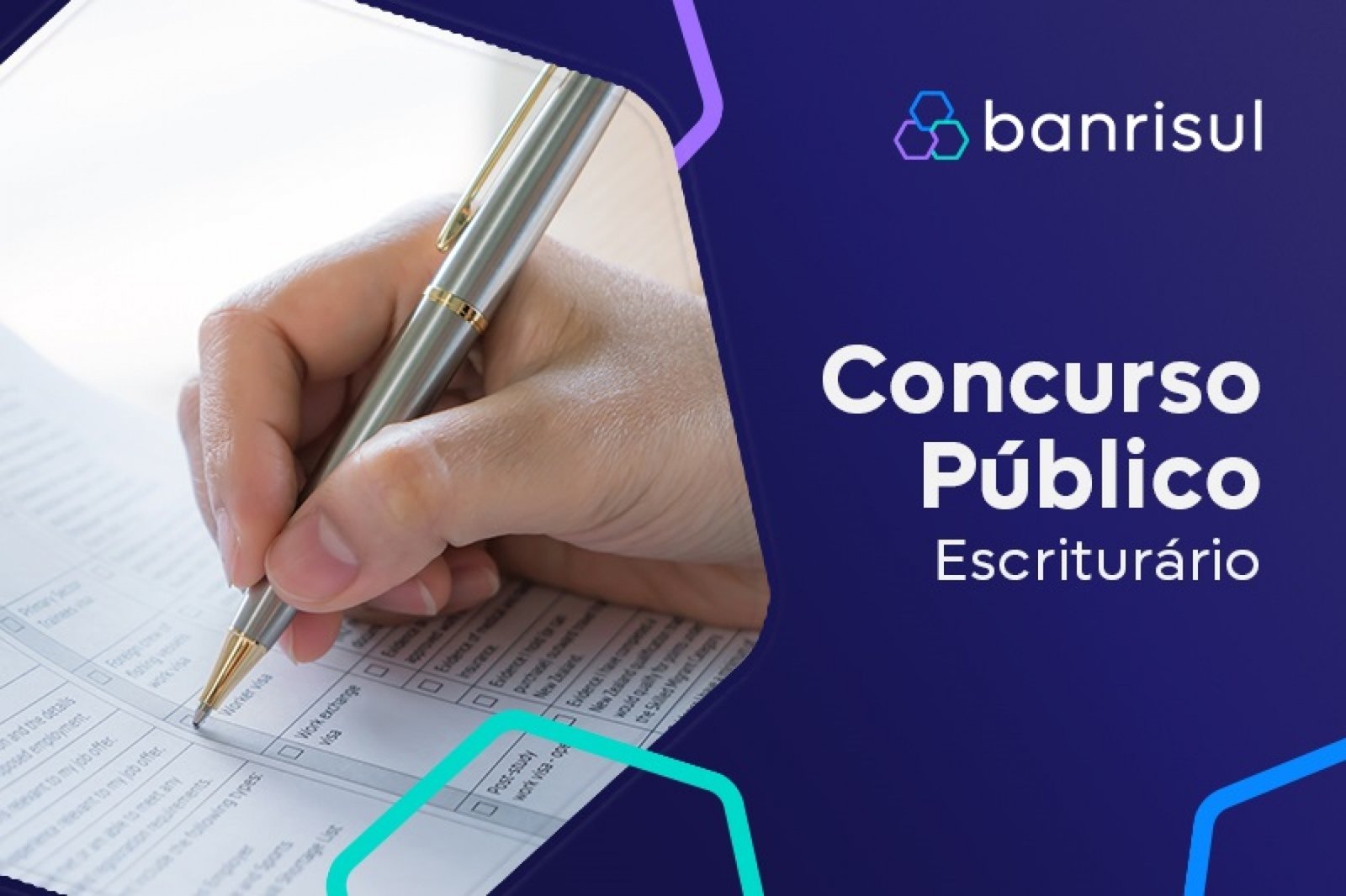 Concurso público no Banrisul com inscrições abertas
