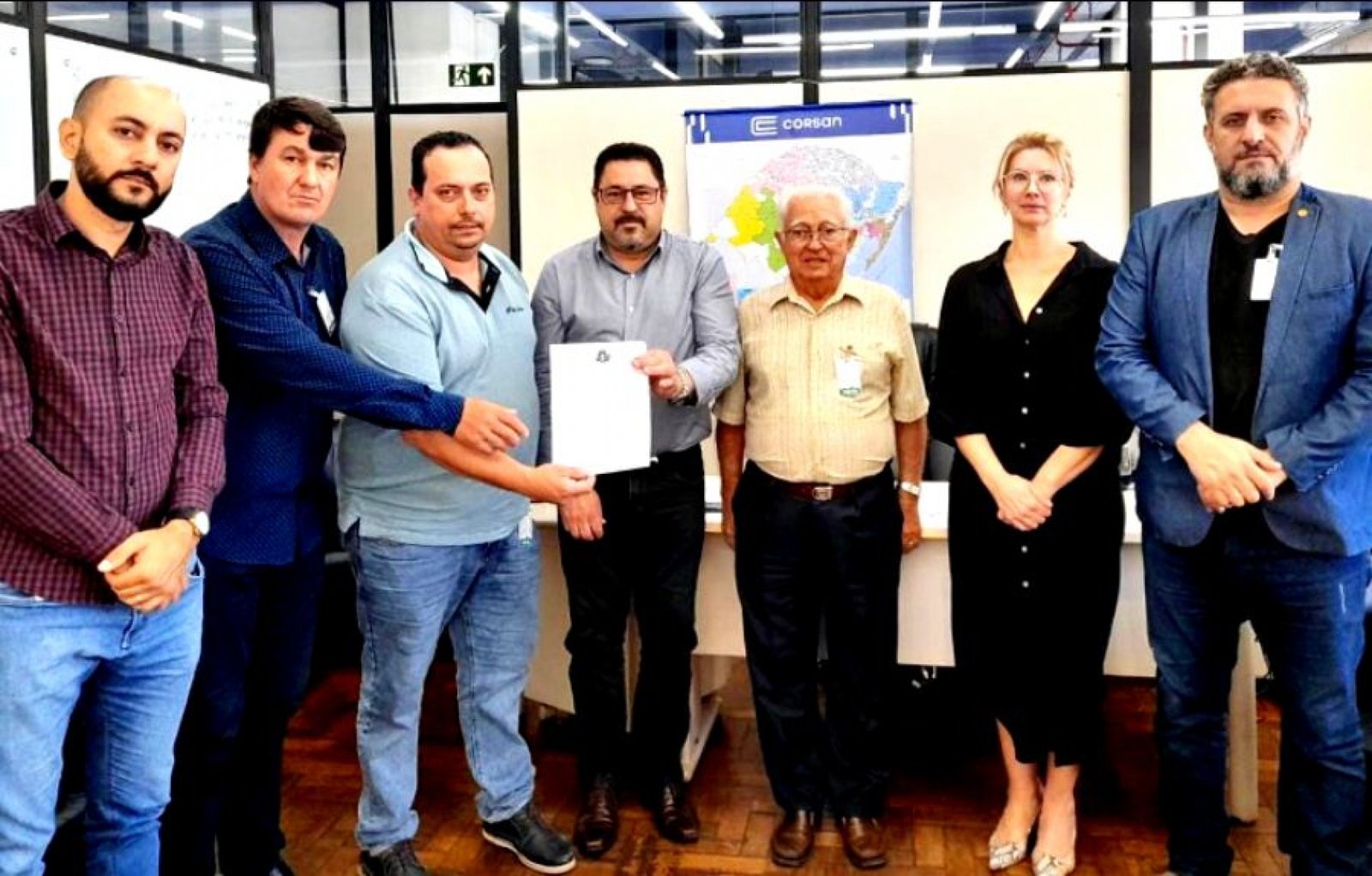 Corsan promete solução para falta de água no município