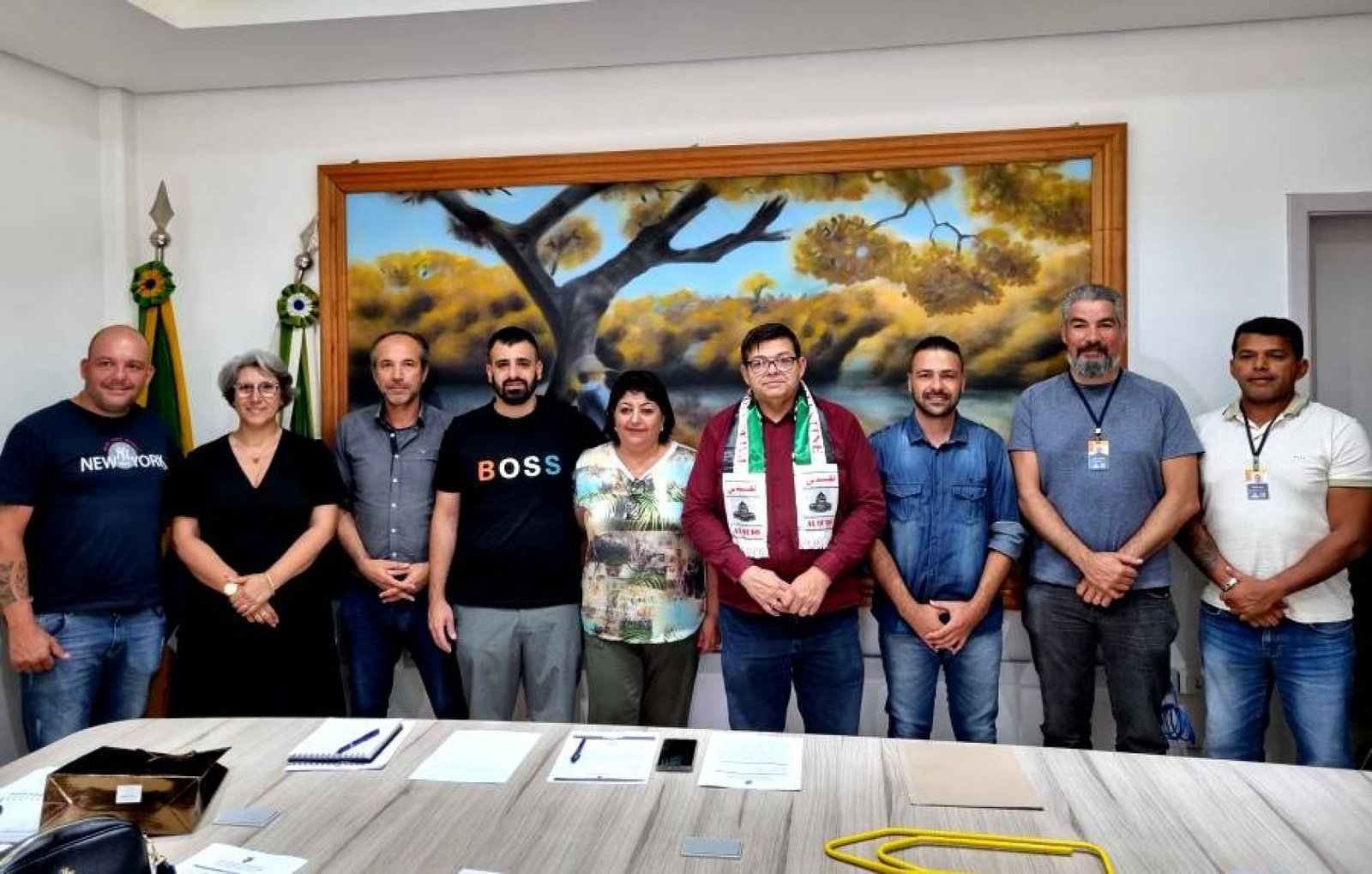 História da Palestina no Museu de Sapucaia do Sul
