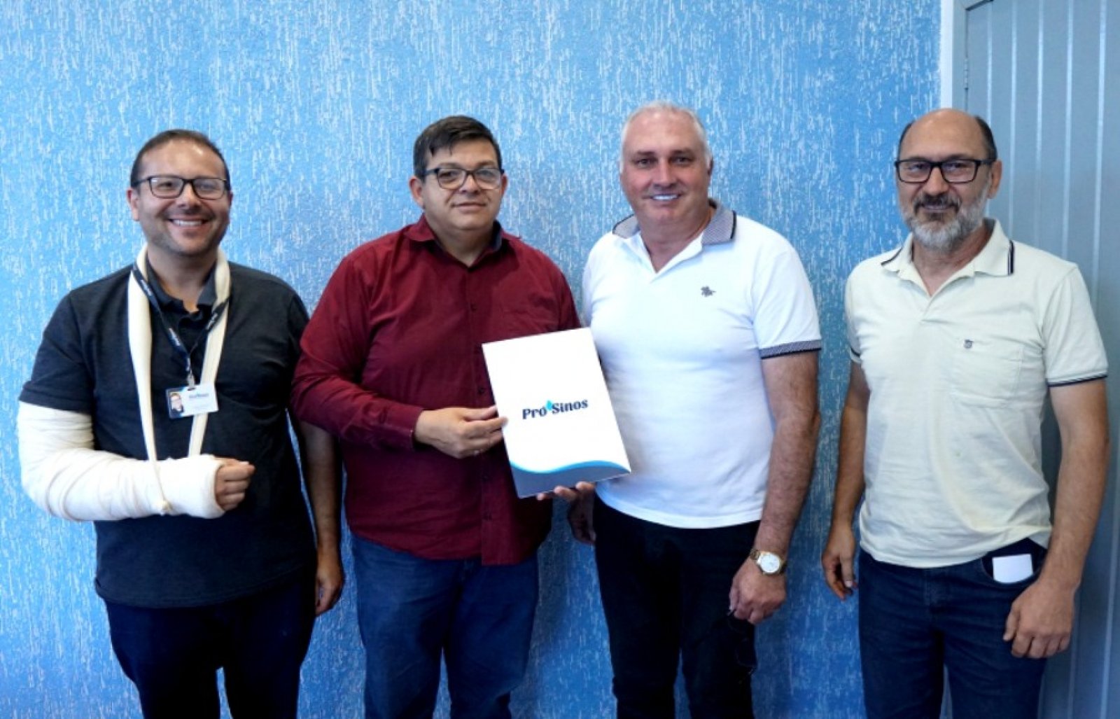 Prefeito de Sapucaia fez visita ao prefeito de Capela de Santana