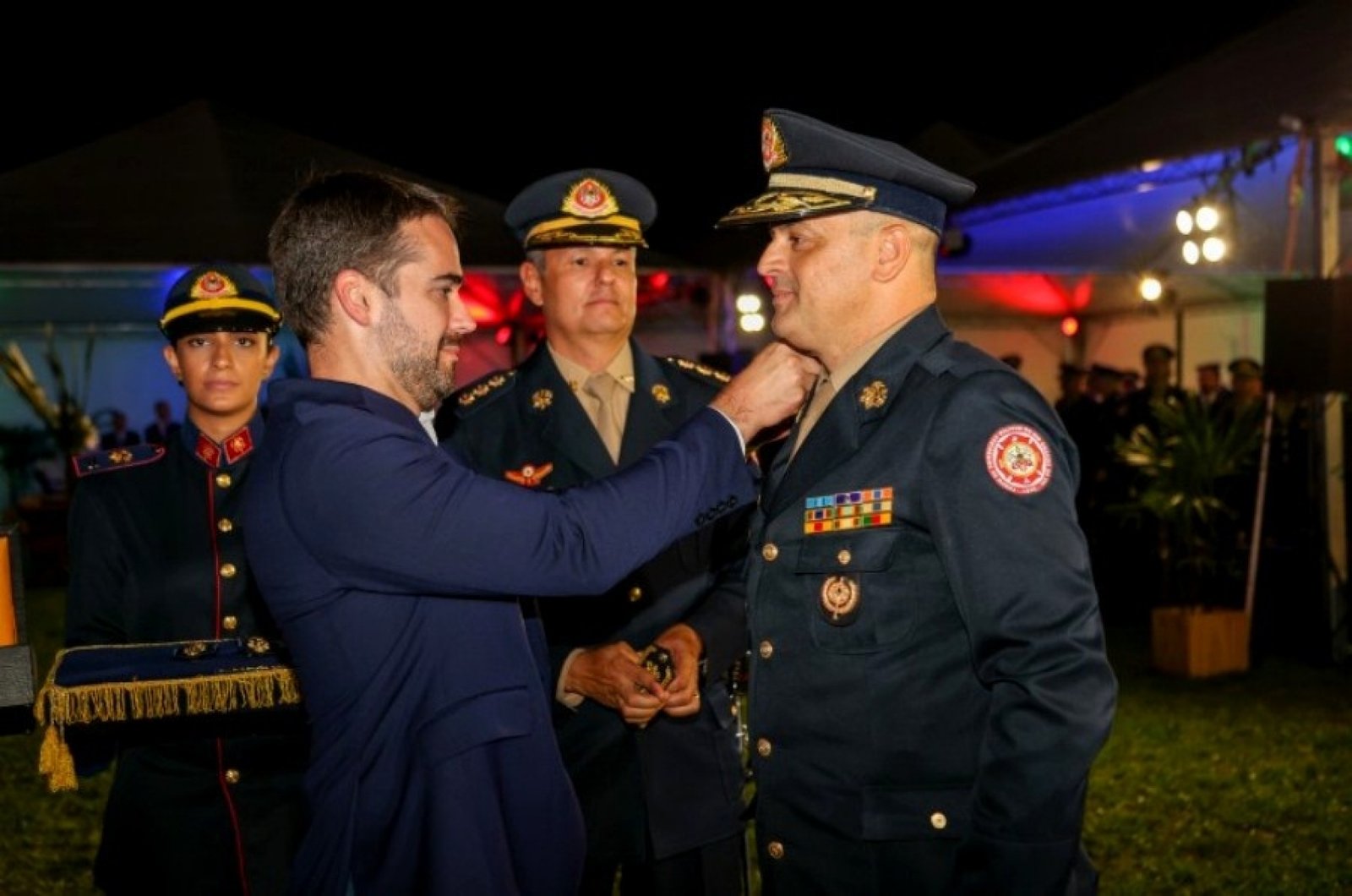 GOVERNO FAZ TROCA DE COMANDO DOS BOMBEIROS DO RS