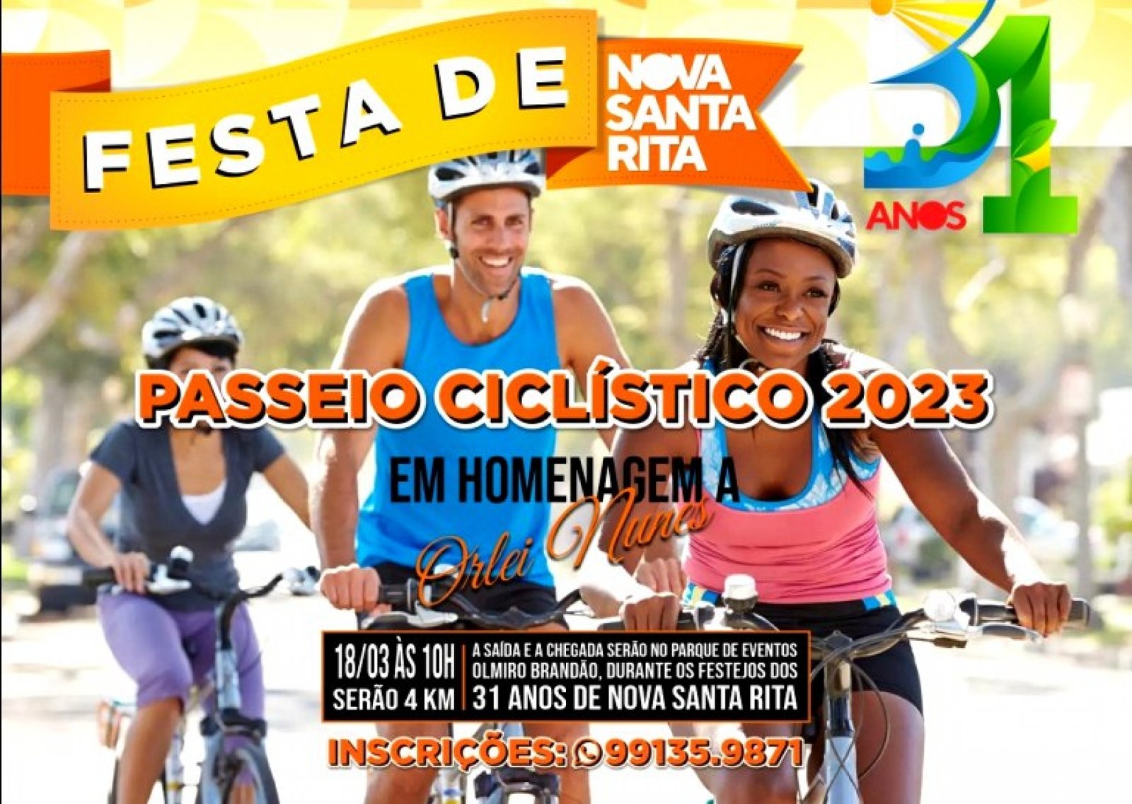 Passeio Ciclístico de Nova Santa Rita