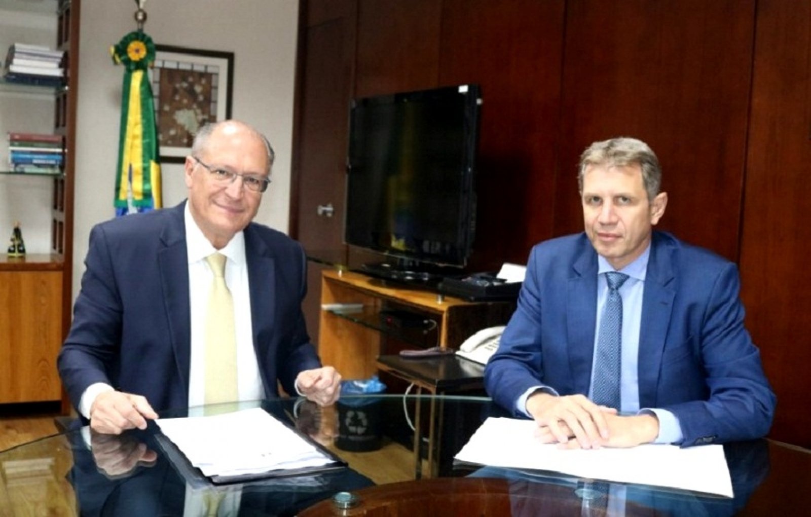 Secretário de Desenvolvimento do RS se reuniu com Alckmin