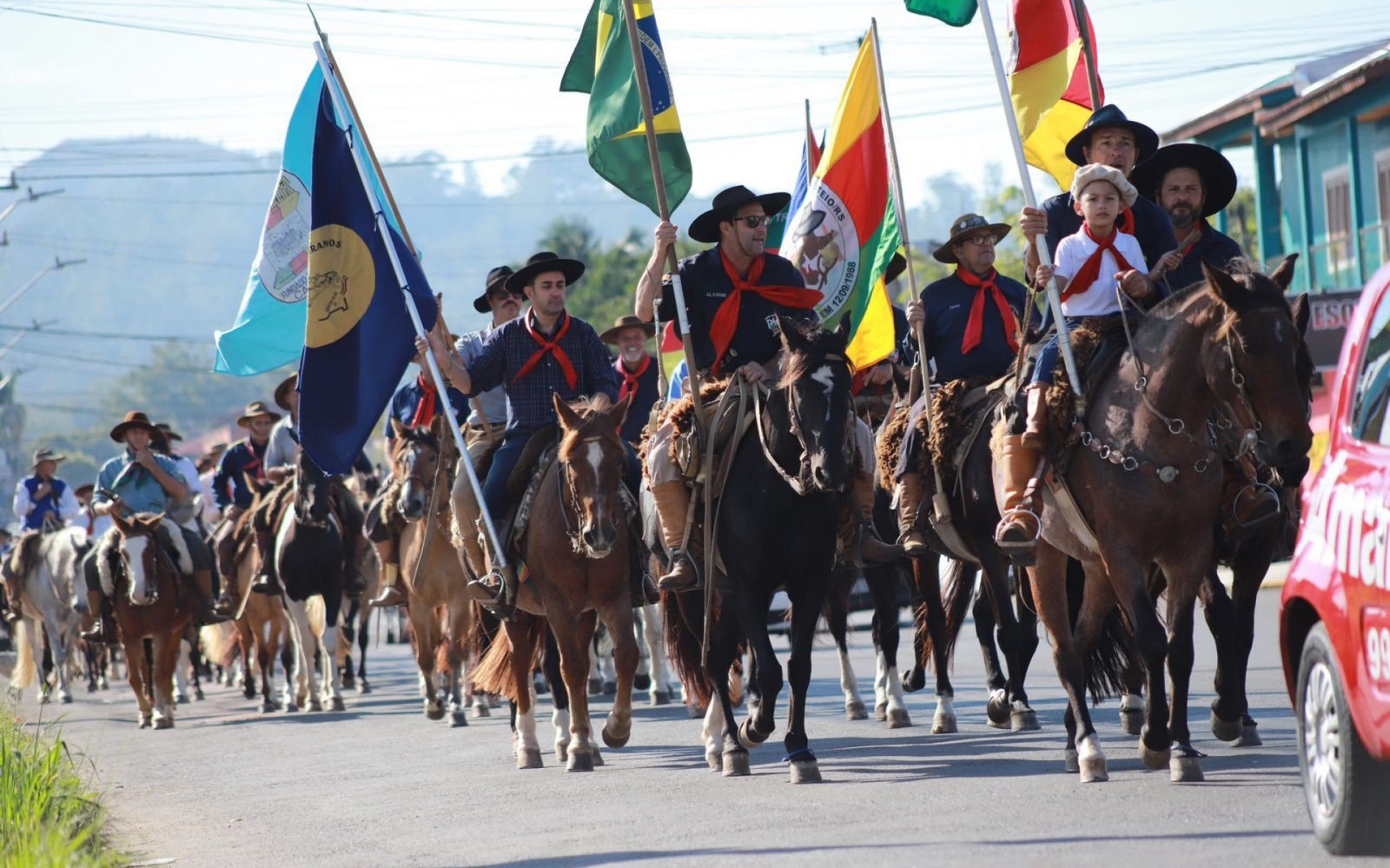 Cavalgada em homenagem ao Dia do Trabalhador