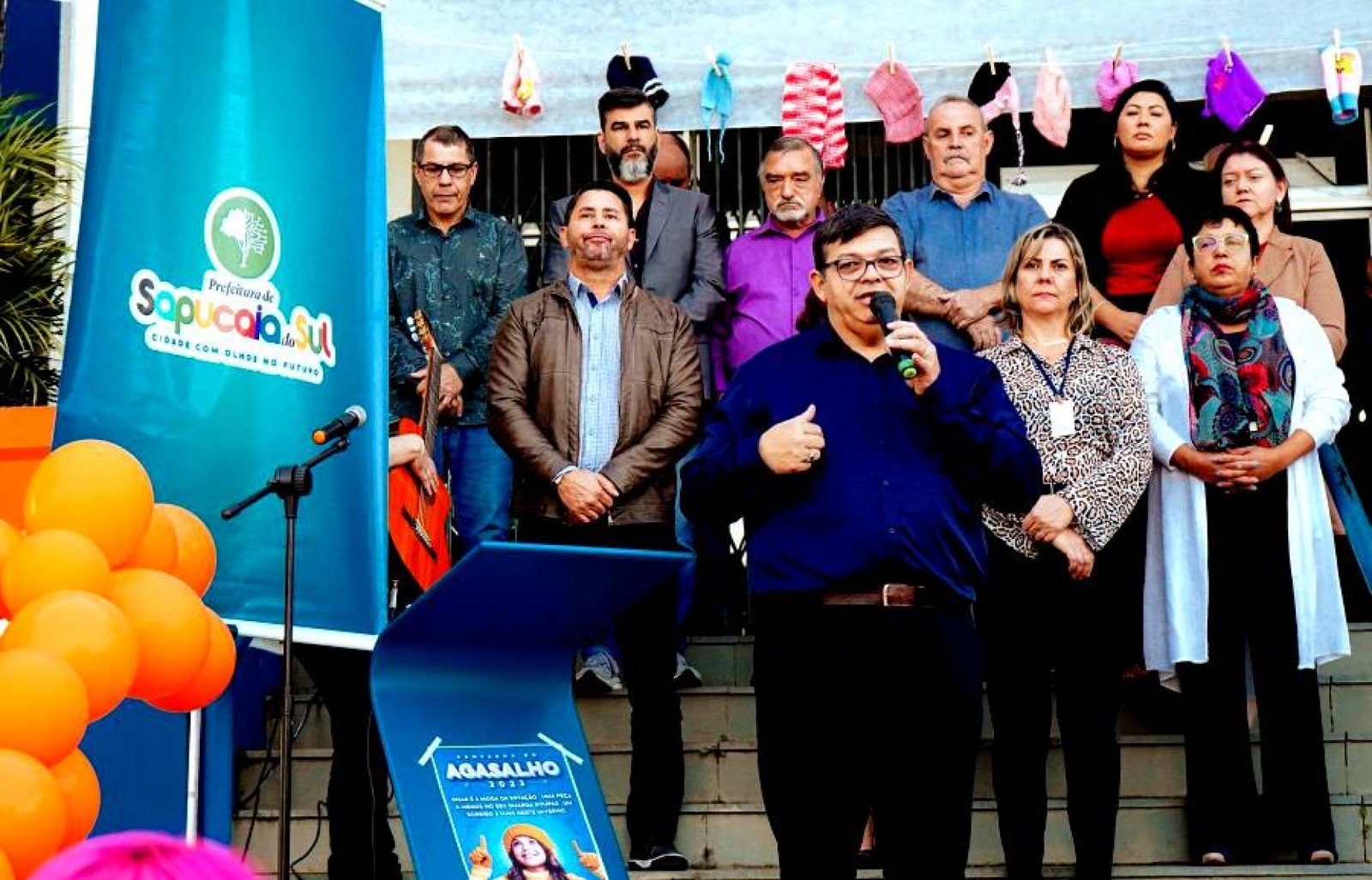 Lançada a Campanha do Agasalho 2023 no município