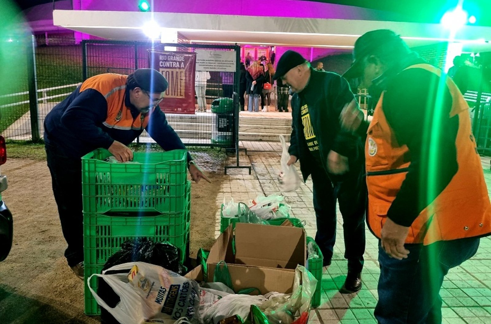 MOVIMENTO RIO GRANDE CONTRA FOME ARRECADA DONATIVOS PARA ATINGIDOS PELO CICLONE