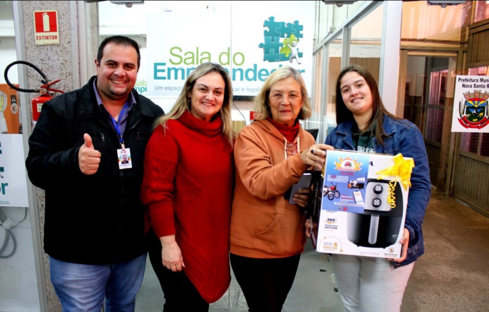 Sala do Empreendedor entregou prêmios da campanha Nota Premiada
