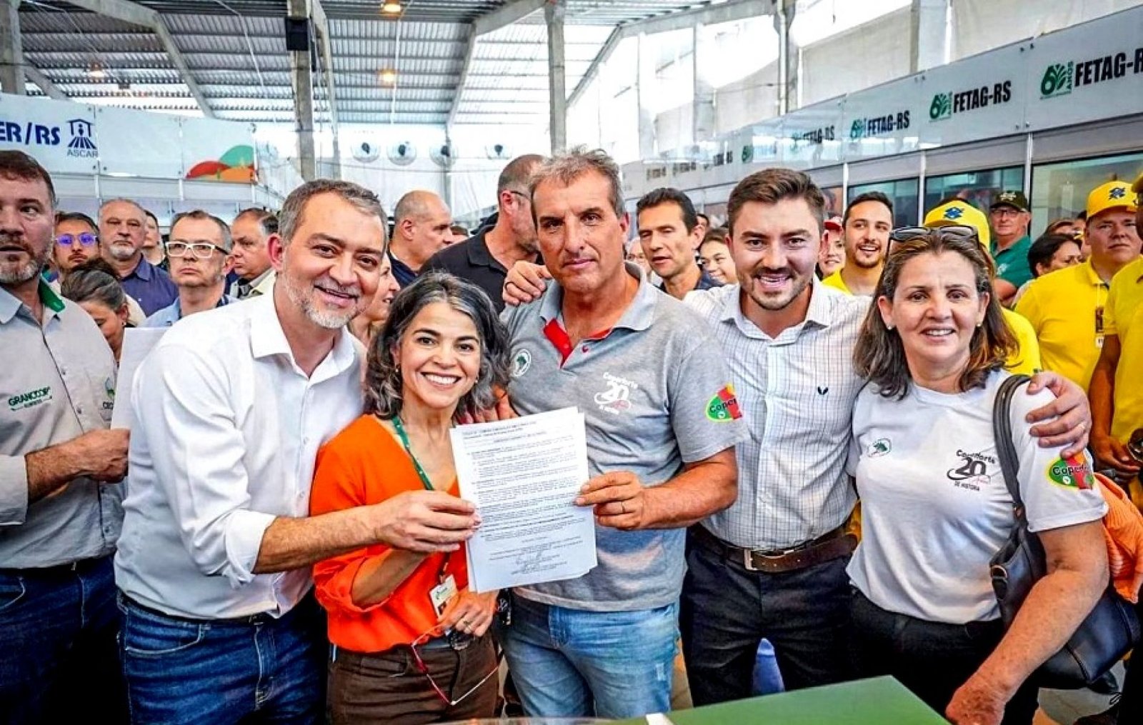 Realizadas primeiras assinaturas para o Programa de Aquisição de Alimentos