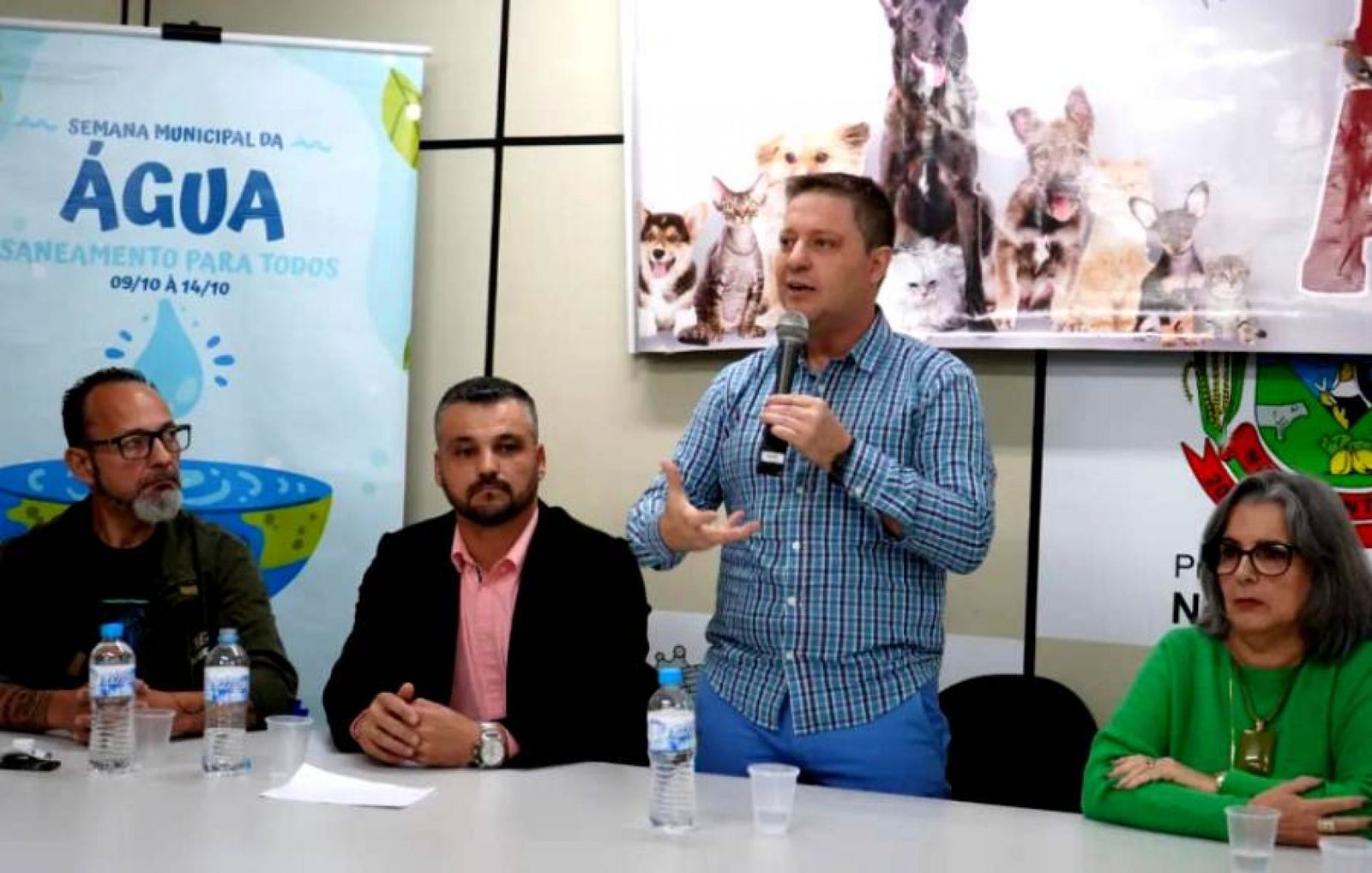 Prefeitura inicia as atividades para a Semana da Água 2023