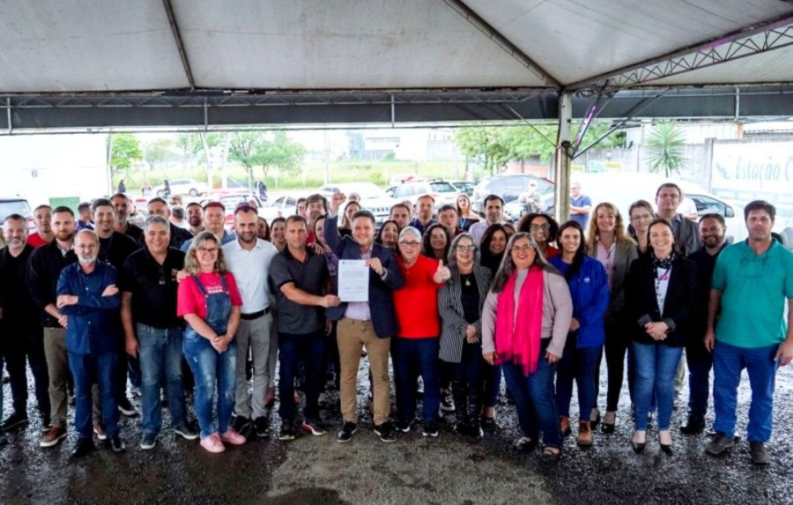 Vai começar a obra de revitalização da entrada do bairro Berto Círio