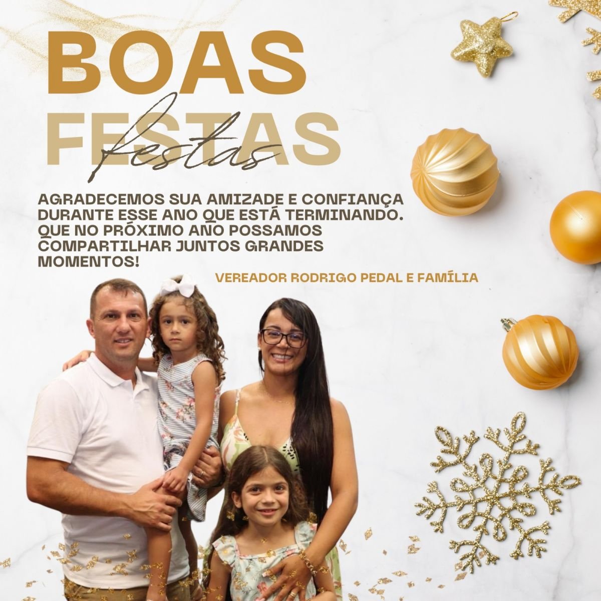 Mensagem de Natal do Vereador Rodrigo Pedal