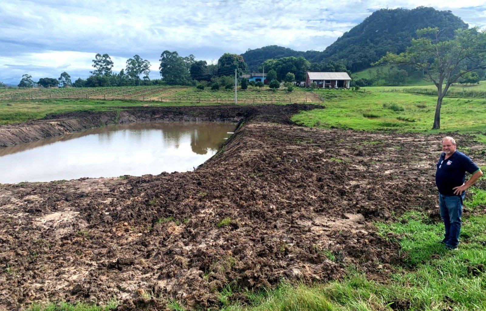 Capela de Santana recebeu 10 açudes do Programa Avançar-RS