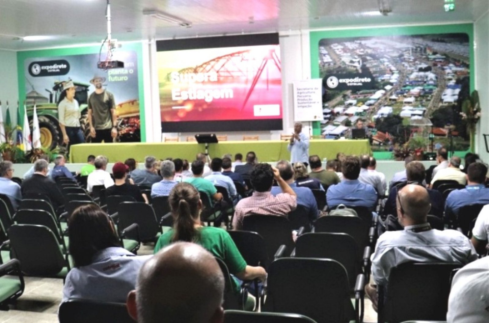 Programa de irrigação do Estado é apresentado durante a Expodireto
