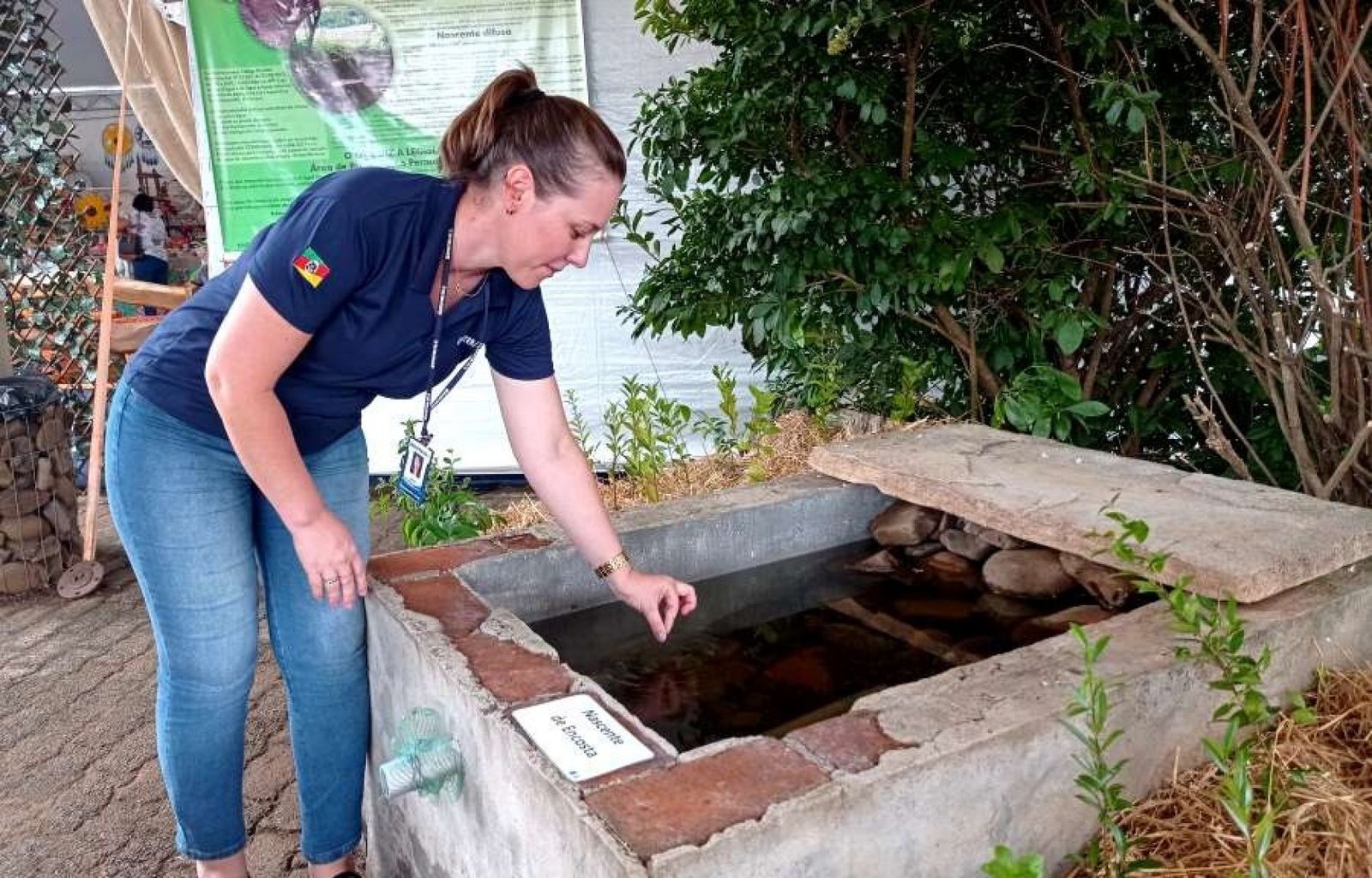 Espaço Casa da Emater na Expoagro Afubra em Rio Pardo