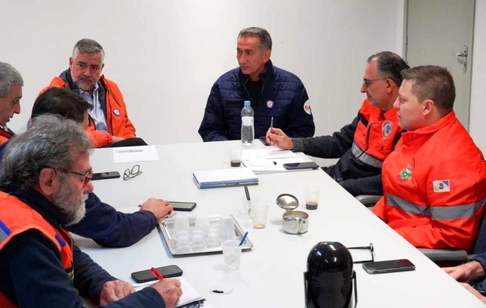 Prefeito Battistella participou de reunião sobre reconstrução com ministro Paulo Pimenta
