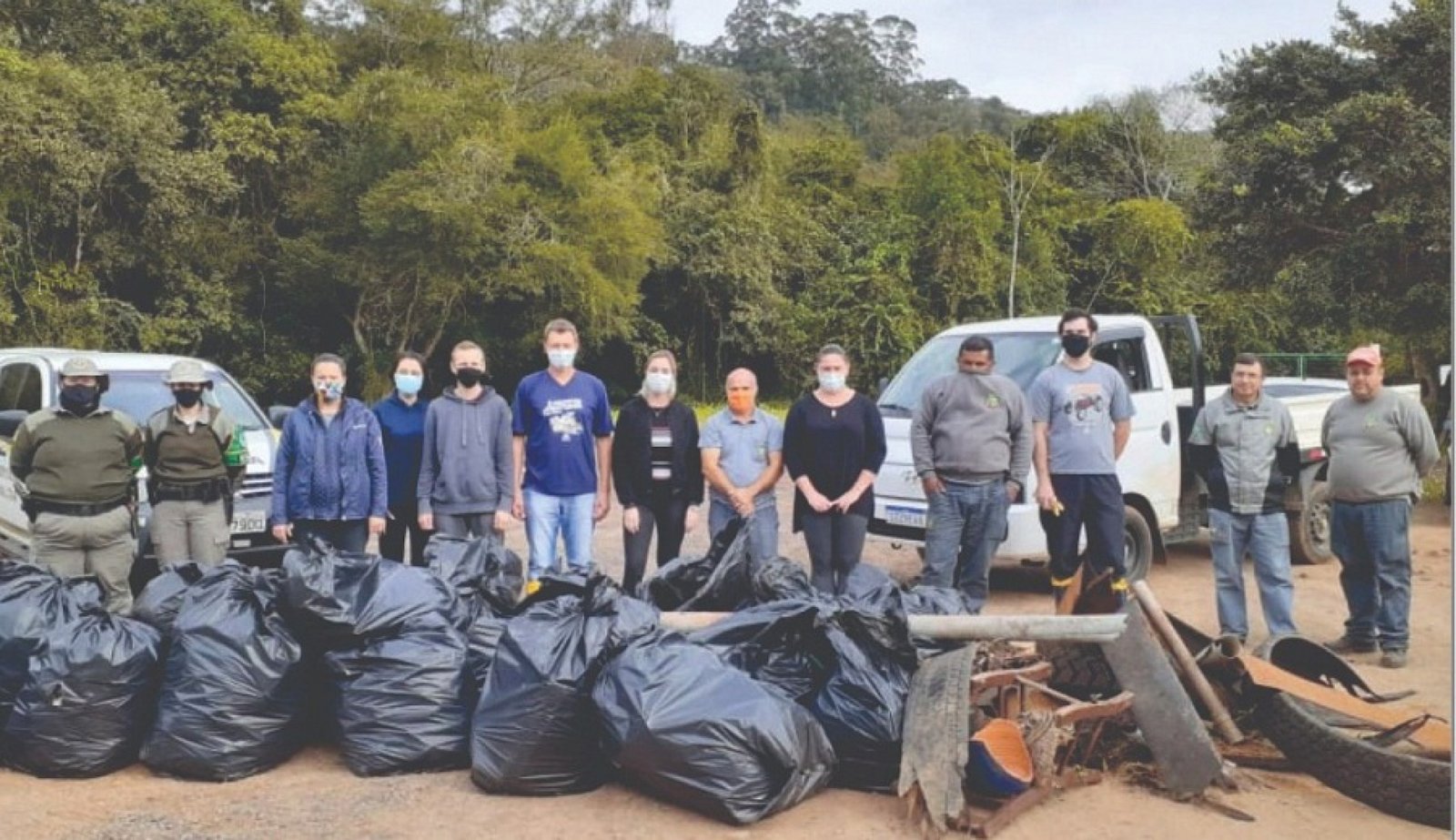 2º Mutirão de Limpeza da estrada ERS 124
