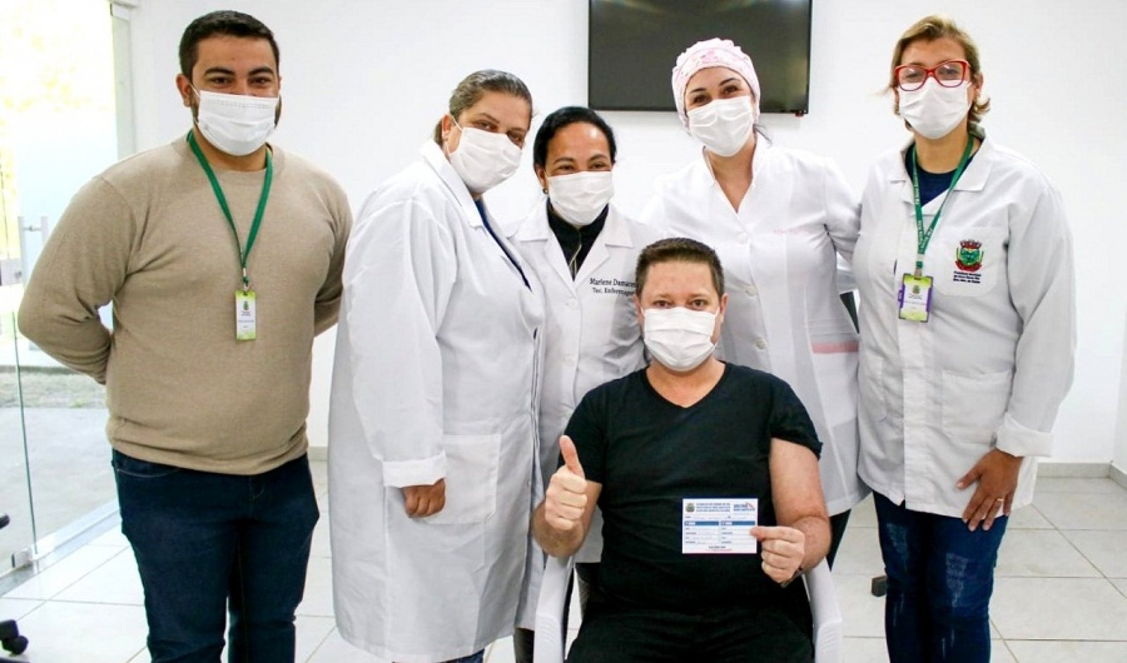 Vacinação contra Covid-19 avança no município