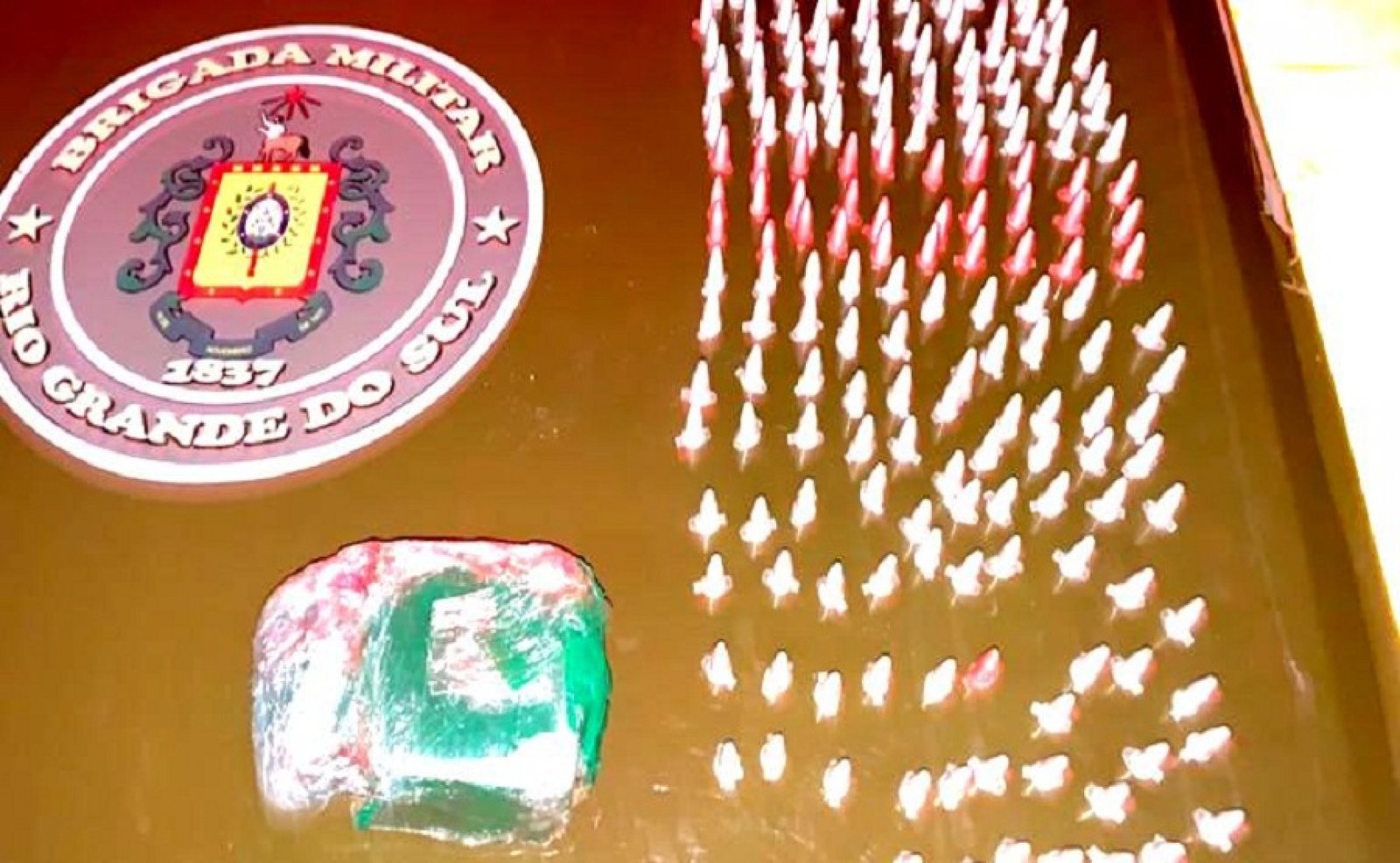 Homem preso com drogas em Capela de Santana