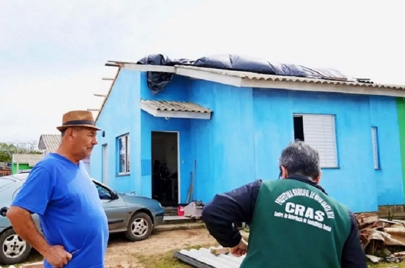 Imagem ilustrativa: Nova Santa Rita recebe kits da Defesa Civil Estadual para famílias atingidas