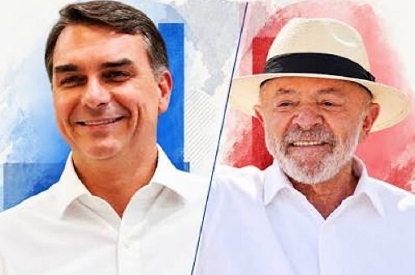 Imagem ilustrativa: Flávio Bolsonaro e Lula vão disputar segundo turno da eleição presidencial
