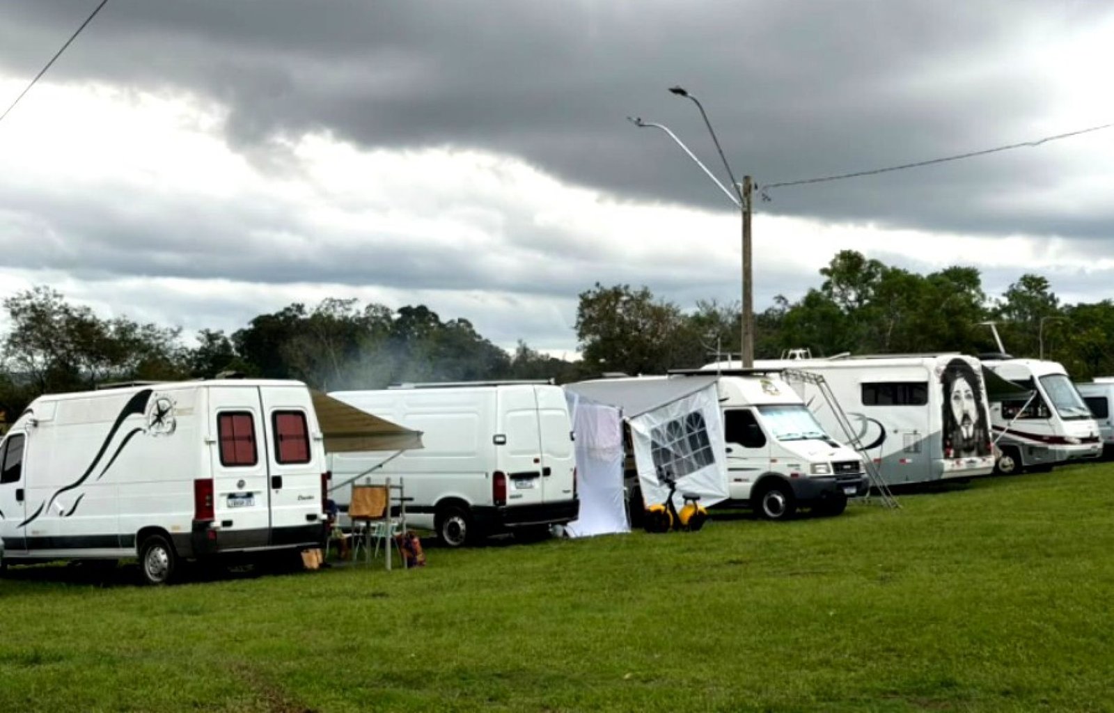 Imagem ilustrativa: 104 motorhomes participam de encontro em Nova Santa Rita