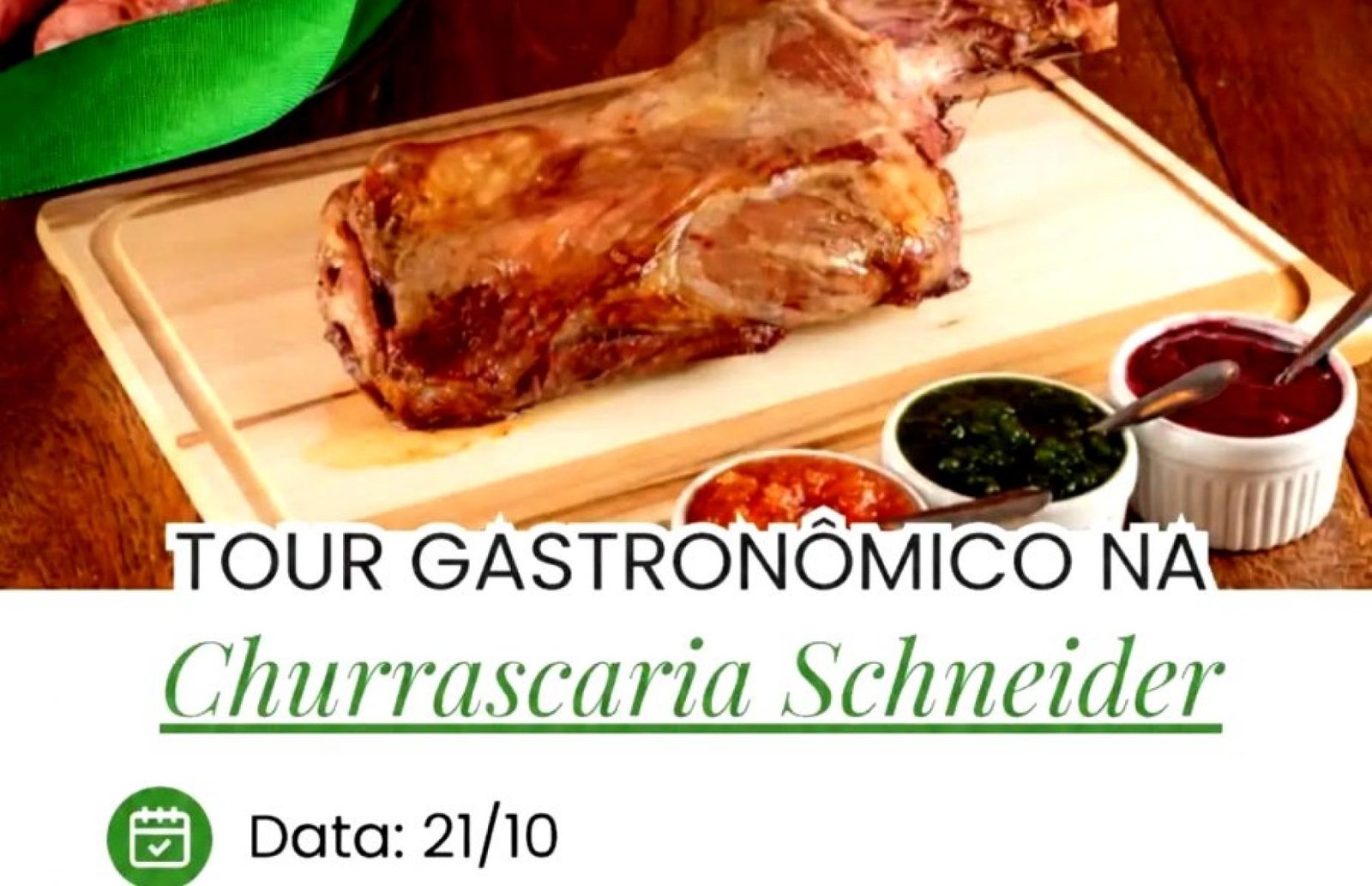 Imagem ilustrativa: VIAVIDA promove Tour Gastronômico na Churrascaria Schneider