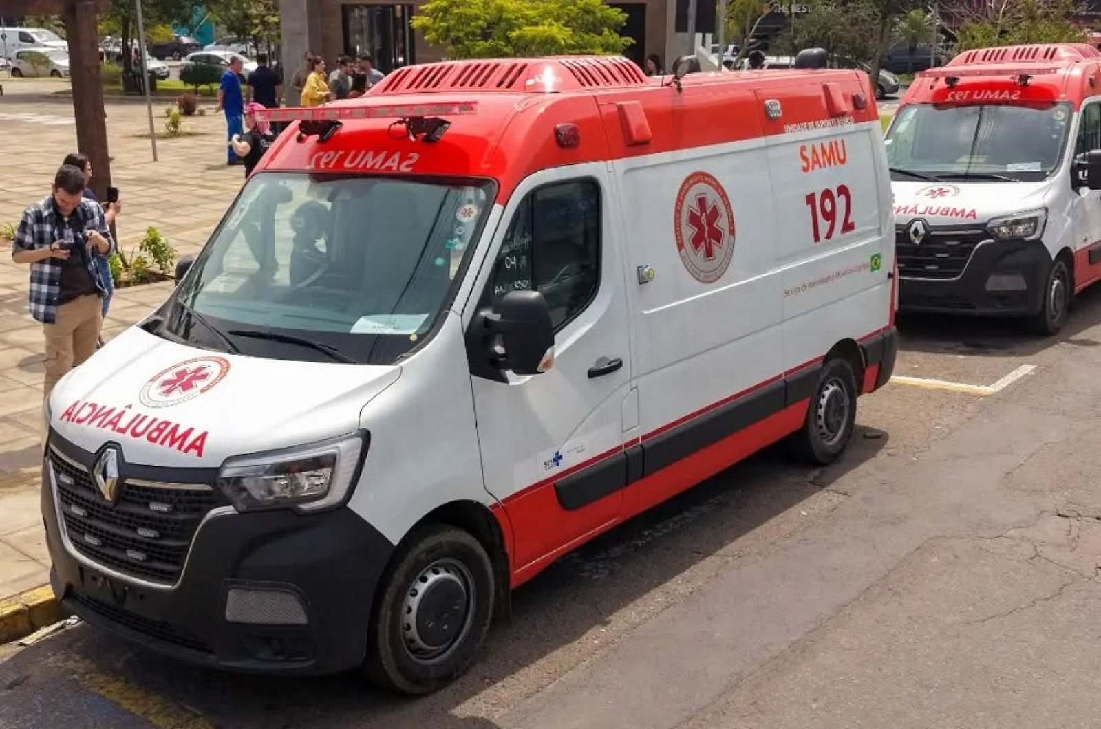 Imagem ilustrativa: Sapucaia do Sul recebe duas novas ambulâncias SAMU