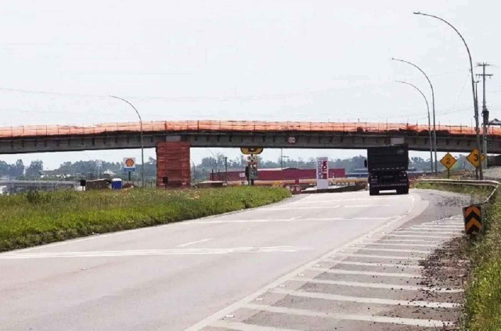 Imagem ilustrativa: Novo viaduto da BR-386 em Nova Santa Rita tem previsão de entrega para dezembro