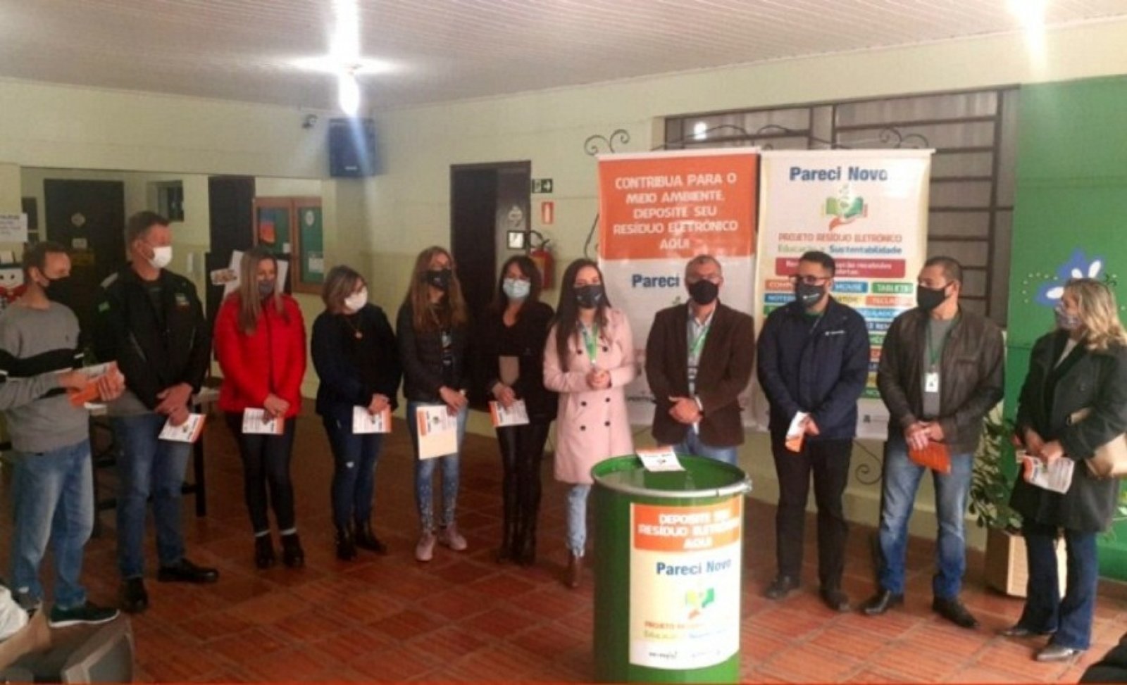Projeto de coleta de resíduos eletrônicos