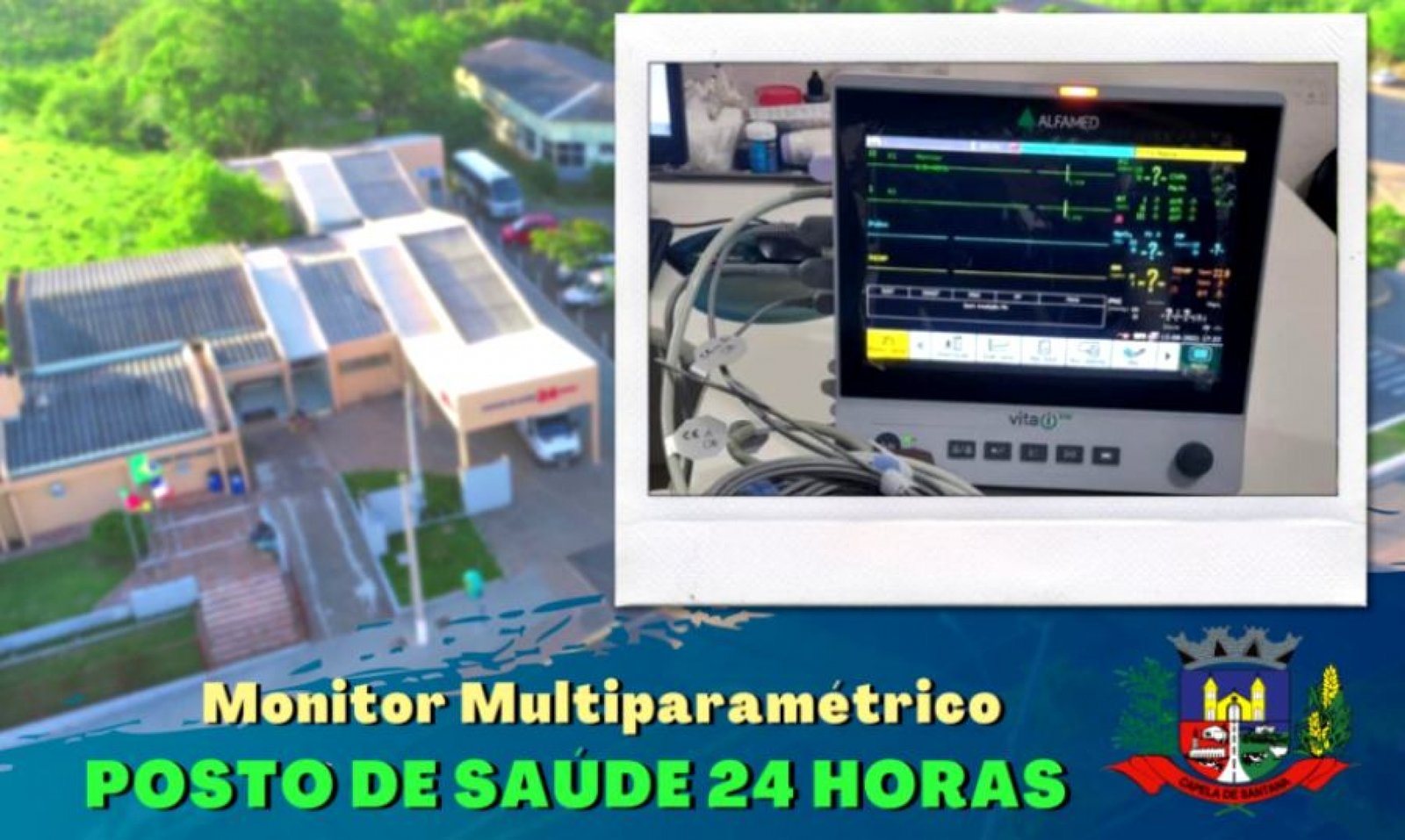 Posto 24 horas recebeu mais um equipamento em Capela de Santana