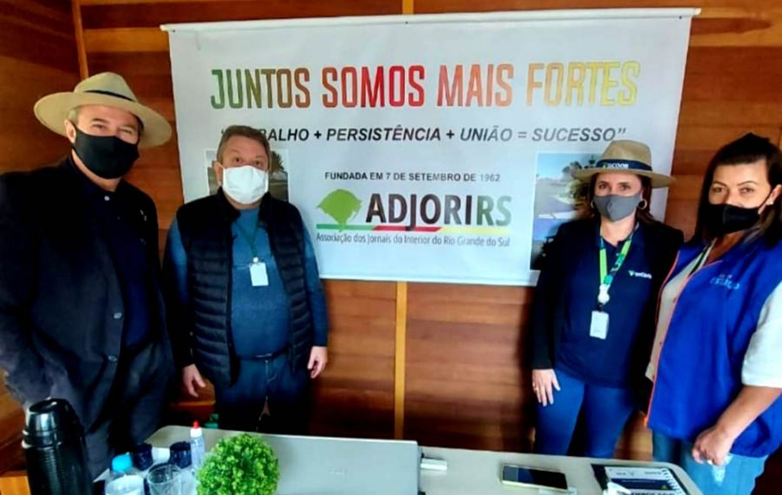 Sicoob visitou a Casa da Adjori na Expointer