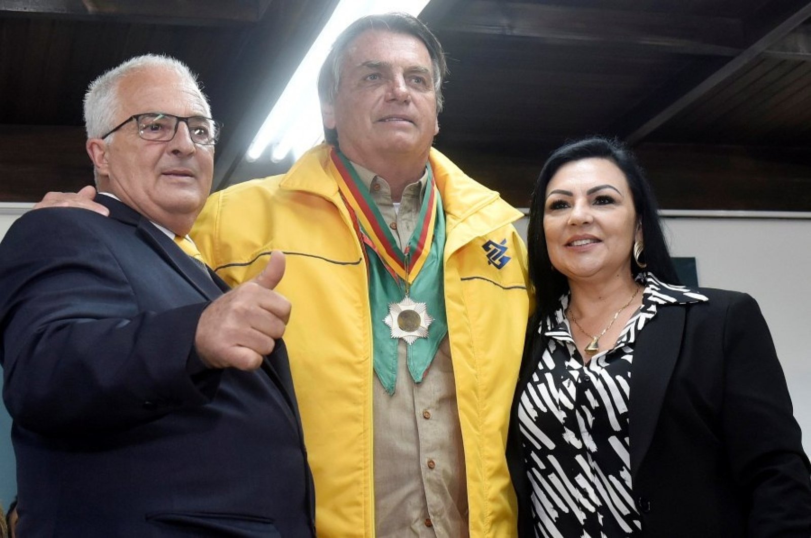 Presidente recebeu a Medalha do Mérito Farroupilha na Expointer