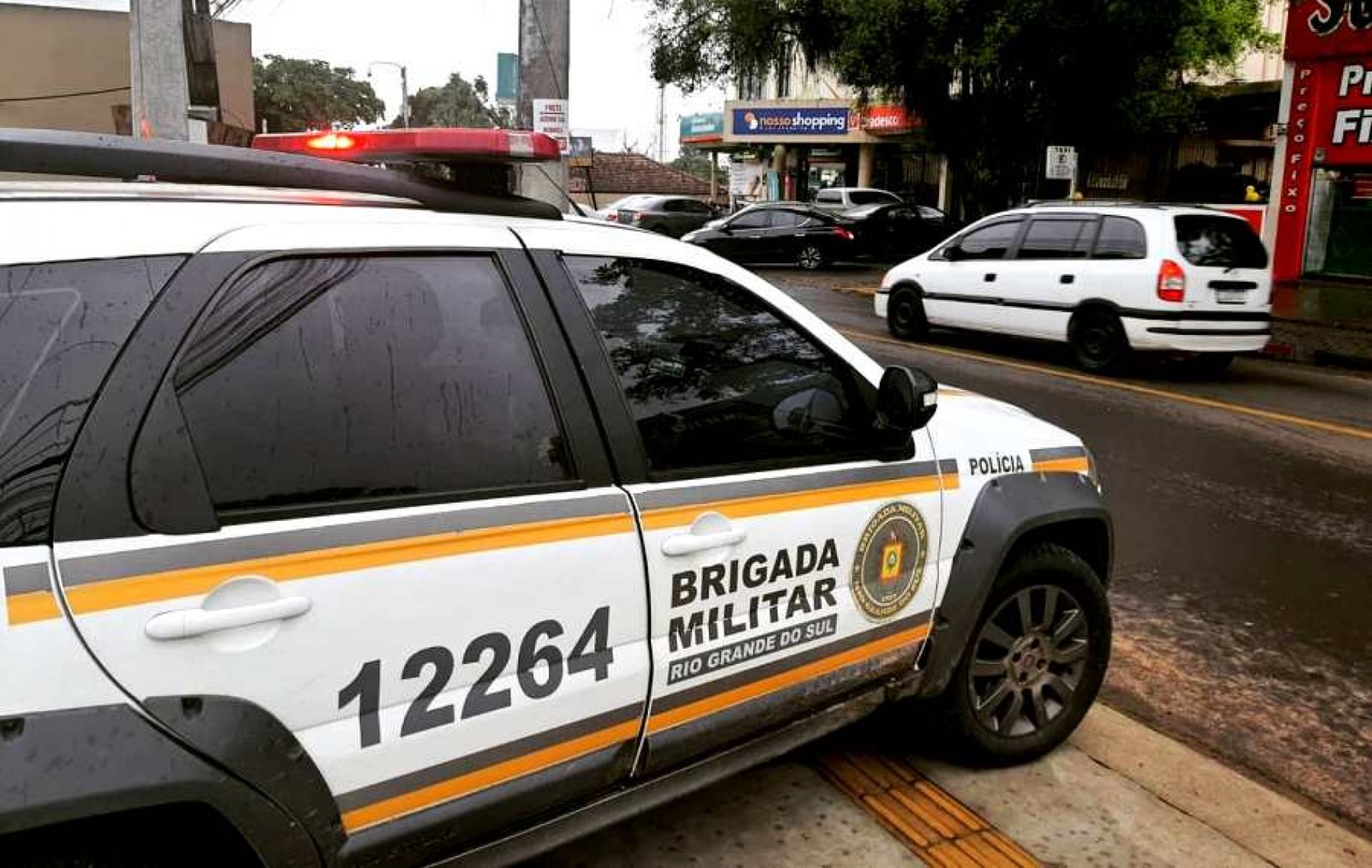 Assalto à mão armada no centro de Nova Santa Rita