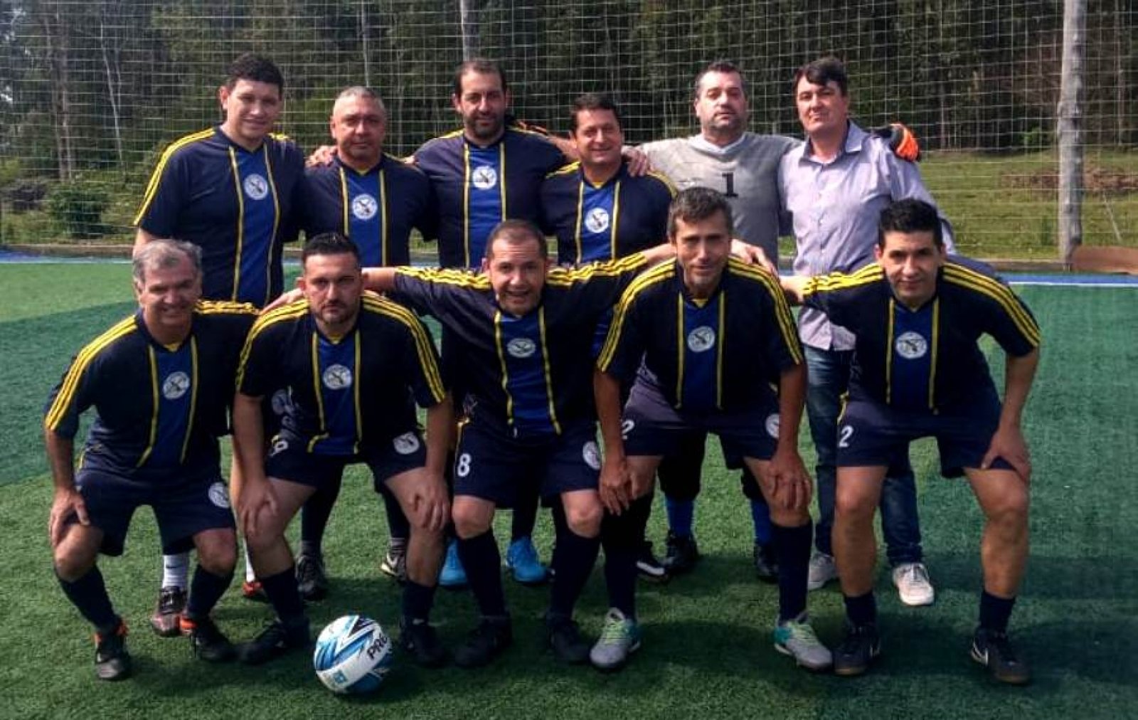 Jogo de futebol histórico em Capela de Santana