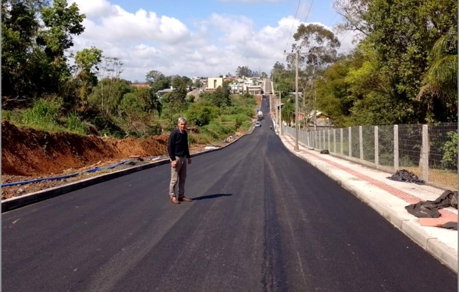 Seguem as obras de pavimentação do programa Avançar Cidades